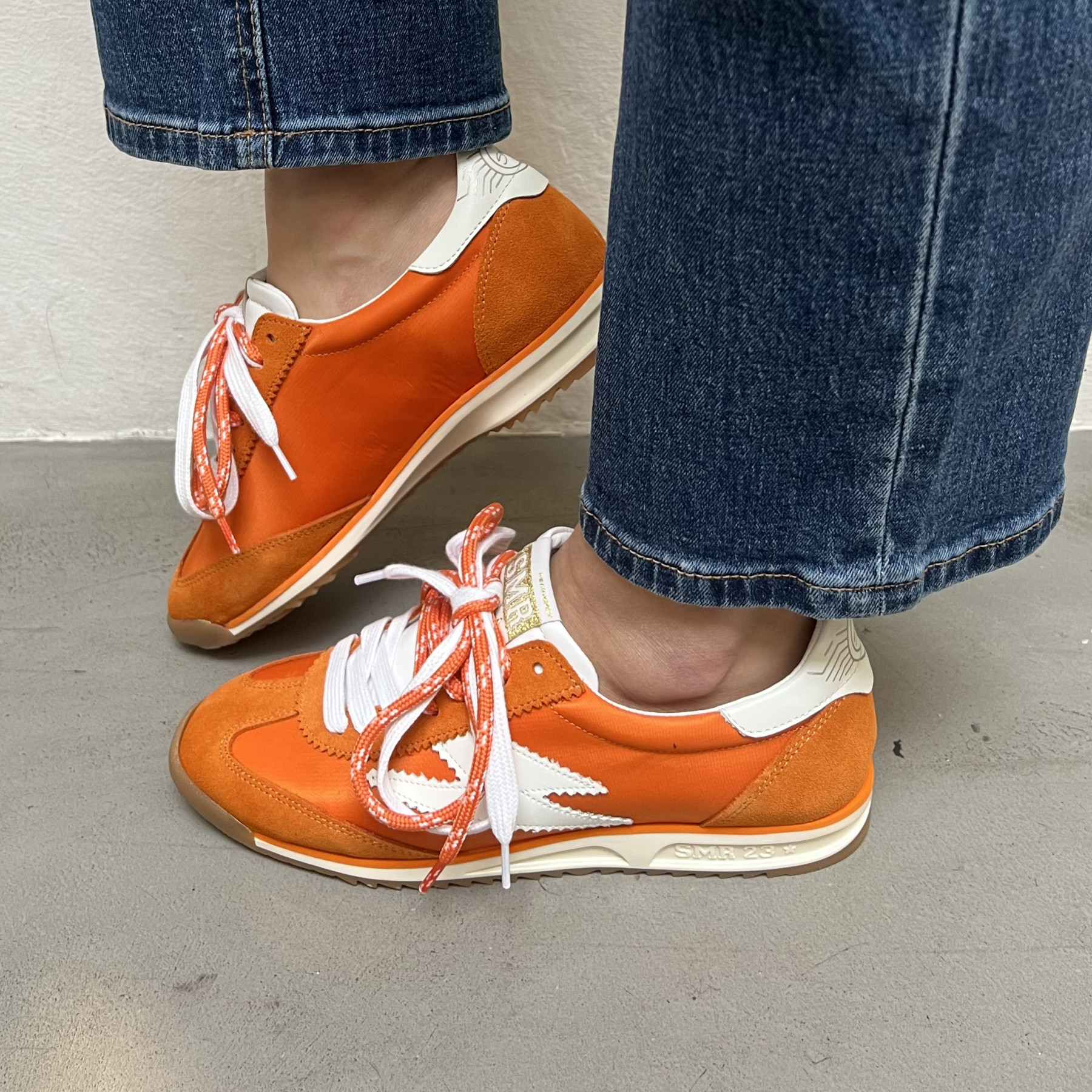 semerdjian joyce orange à double lacet d213 (1)