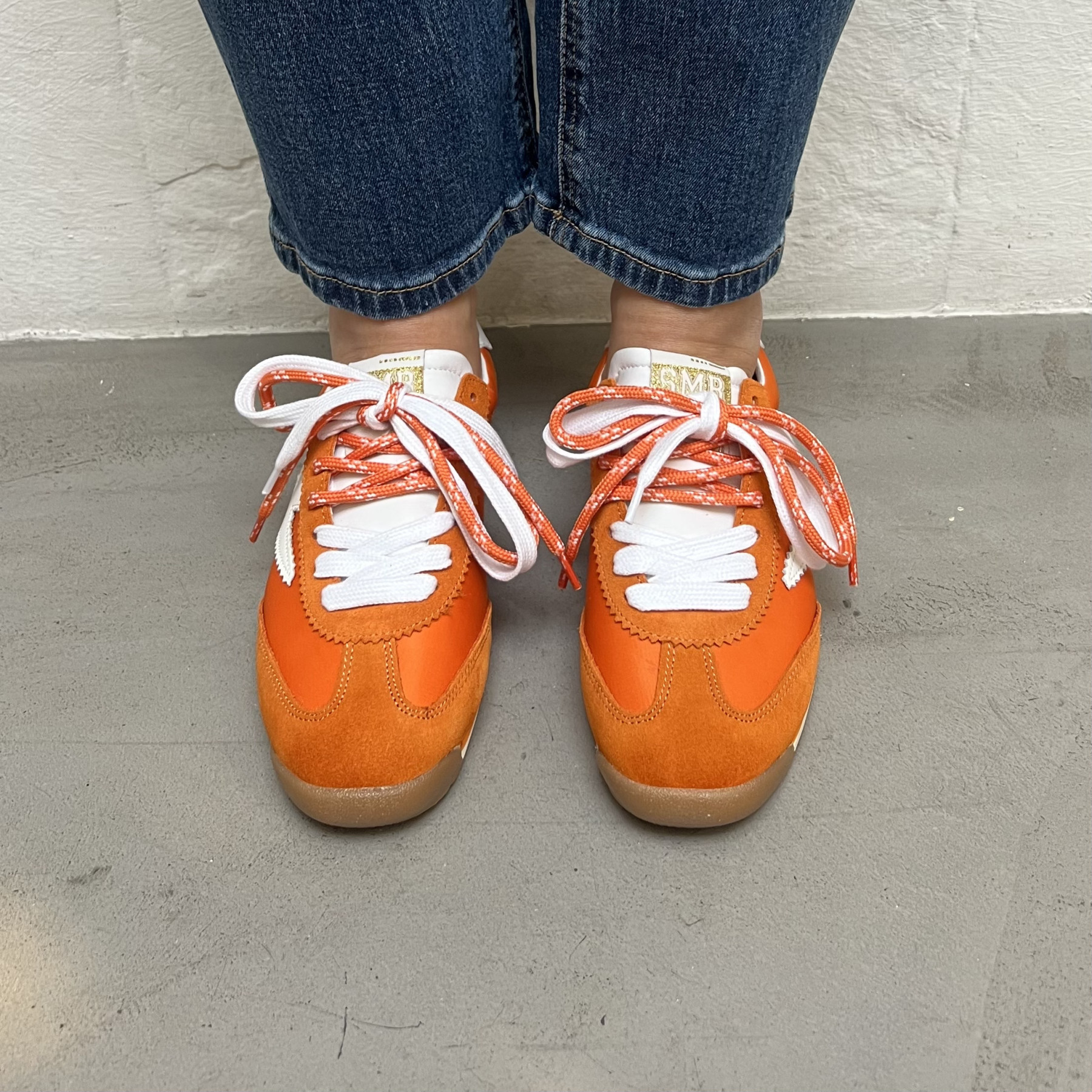 semerdjian joyce orange à double lacet d213 (5)