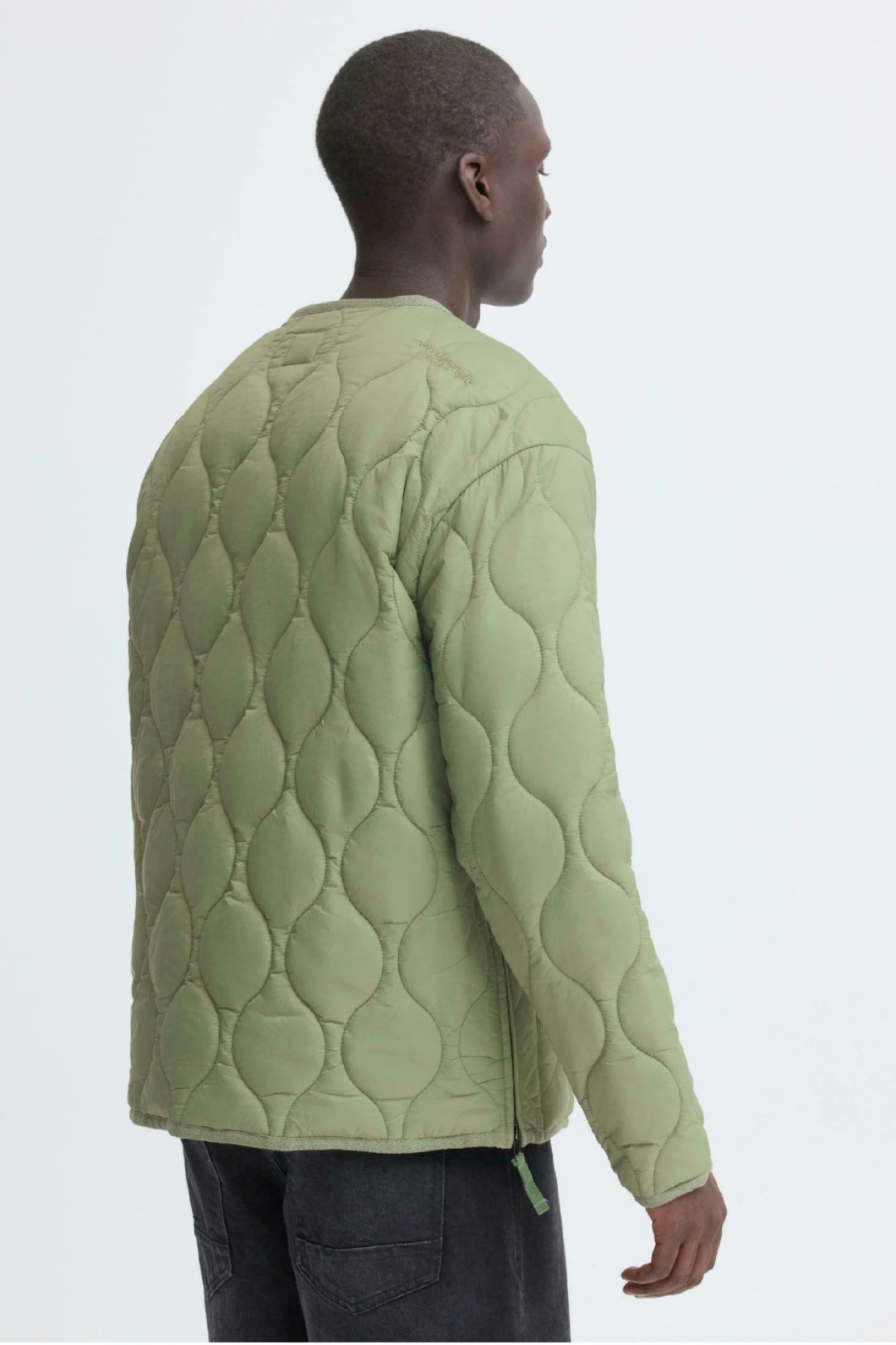 blend veste  matelassée jkt vert amande  (4)