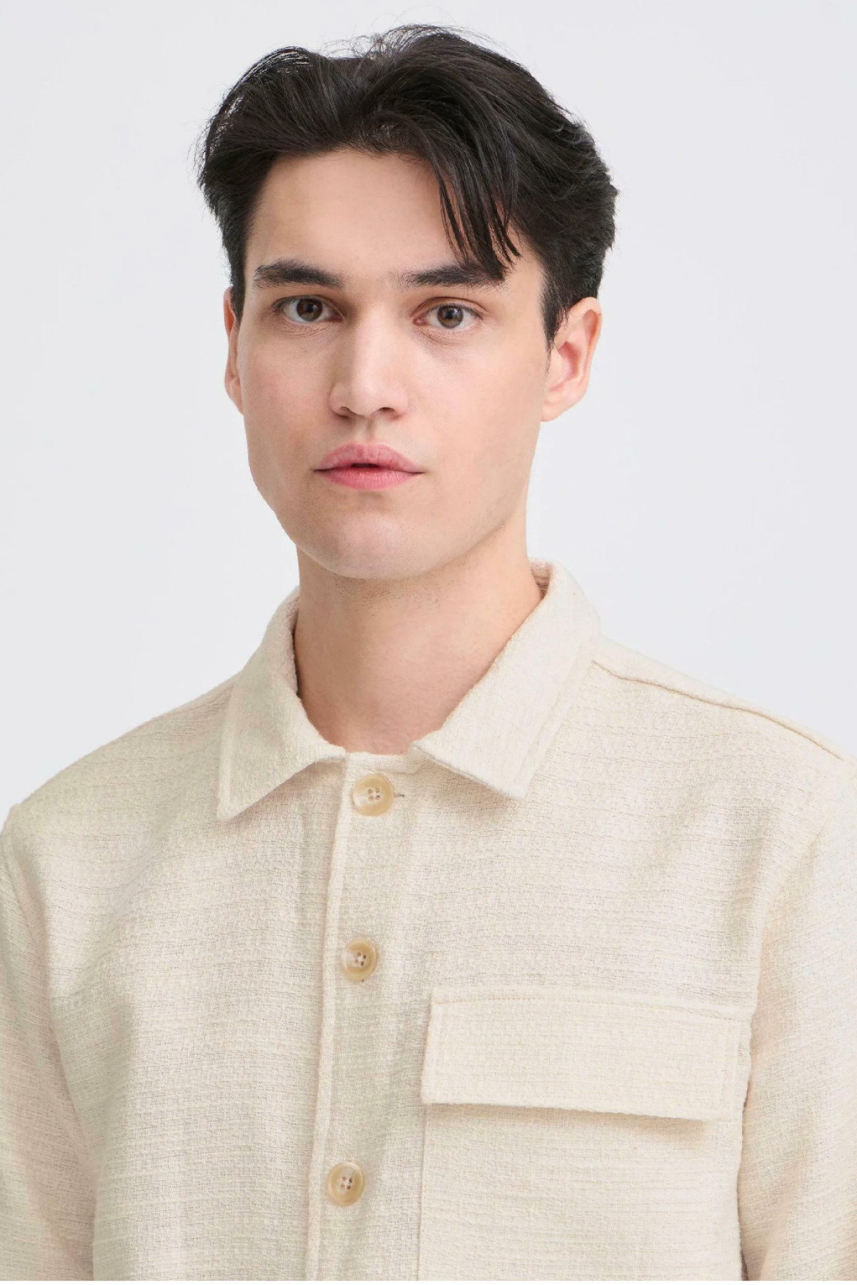 casual friday veste matt structured blanc cassé (4)