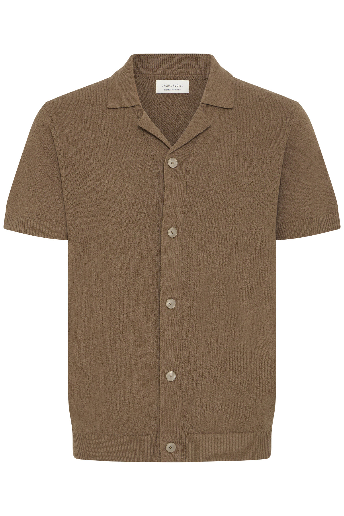 casual friday polo lindholm marron  (1)