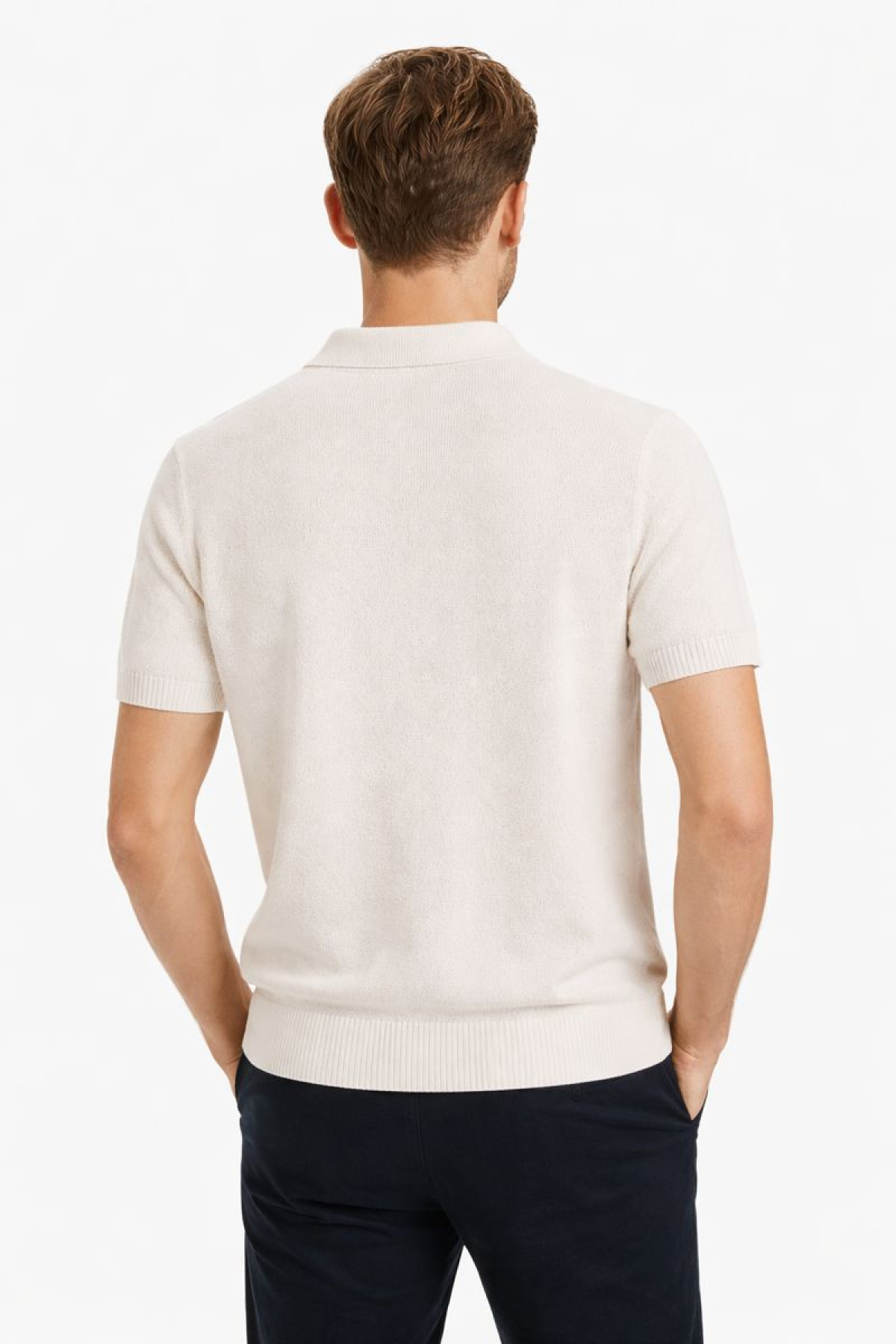 casual friday polo beige lindholm  (2)