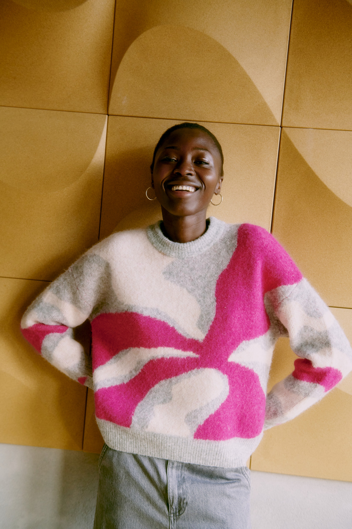 BYOMEA ABSTRACT JUMPER 20818585 ABSTRACT PHLOX PINK (3)