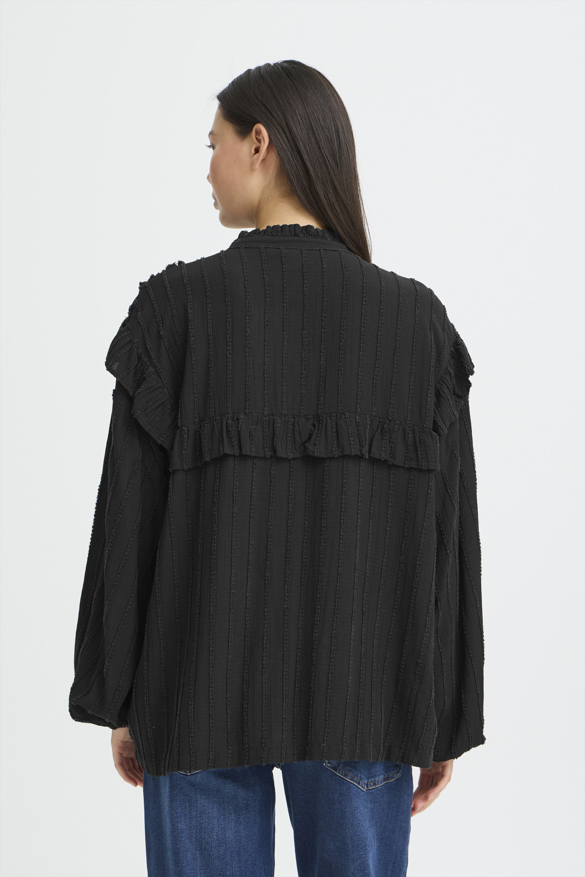 IHLAVOLI BLOUSE À VOLANTS 20125127 (2)