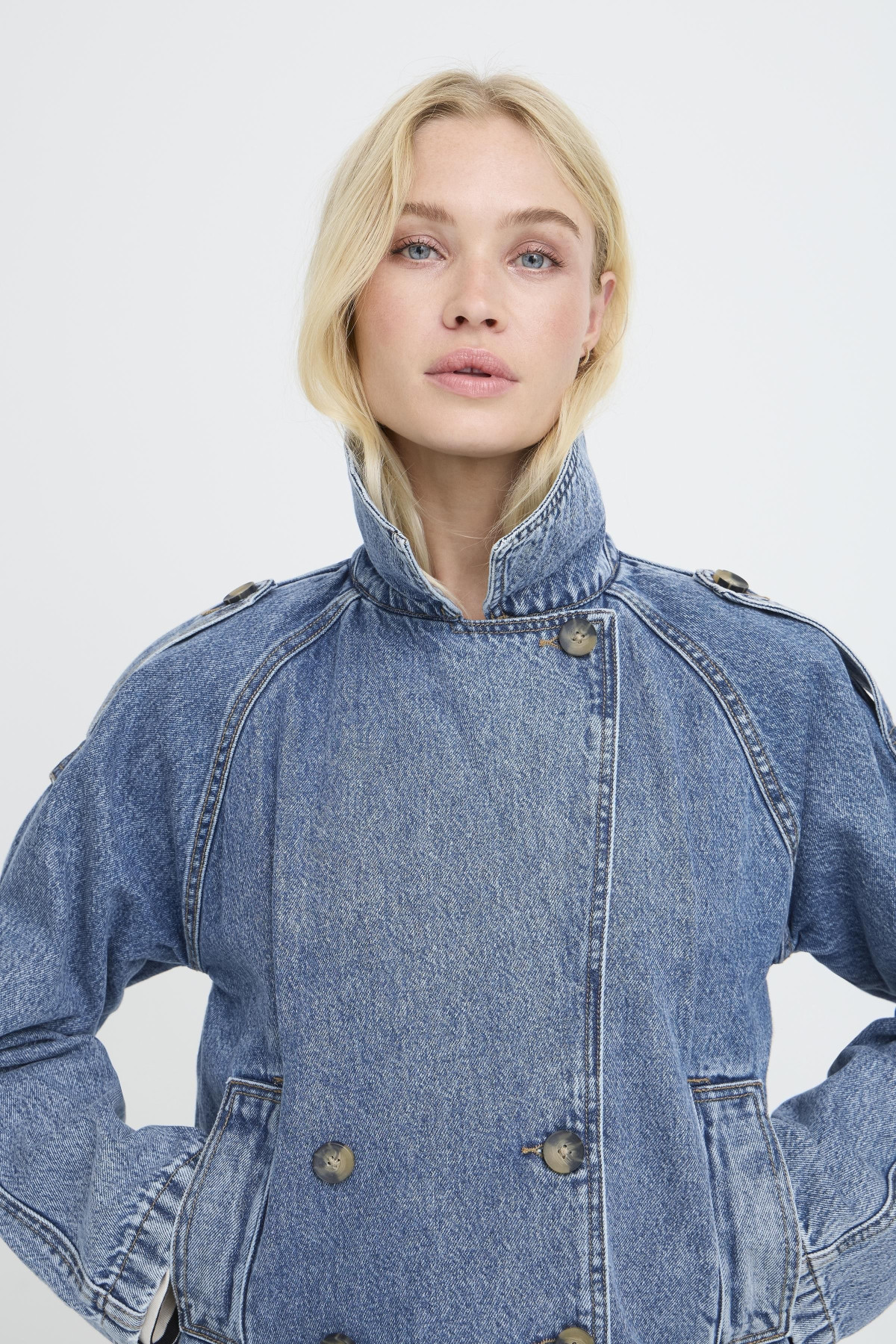 VESTE B YOUNG EN JEANS CITAN TRENCH COAT 20818416 (2)