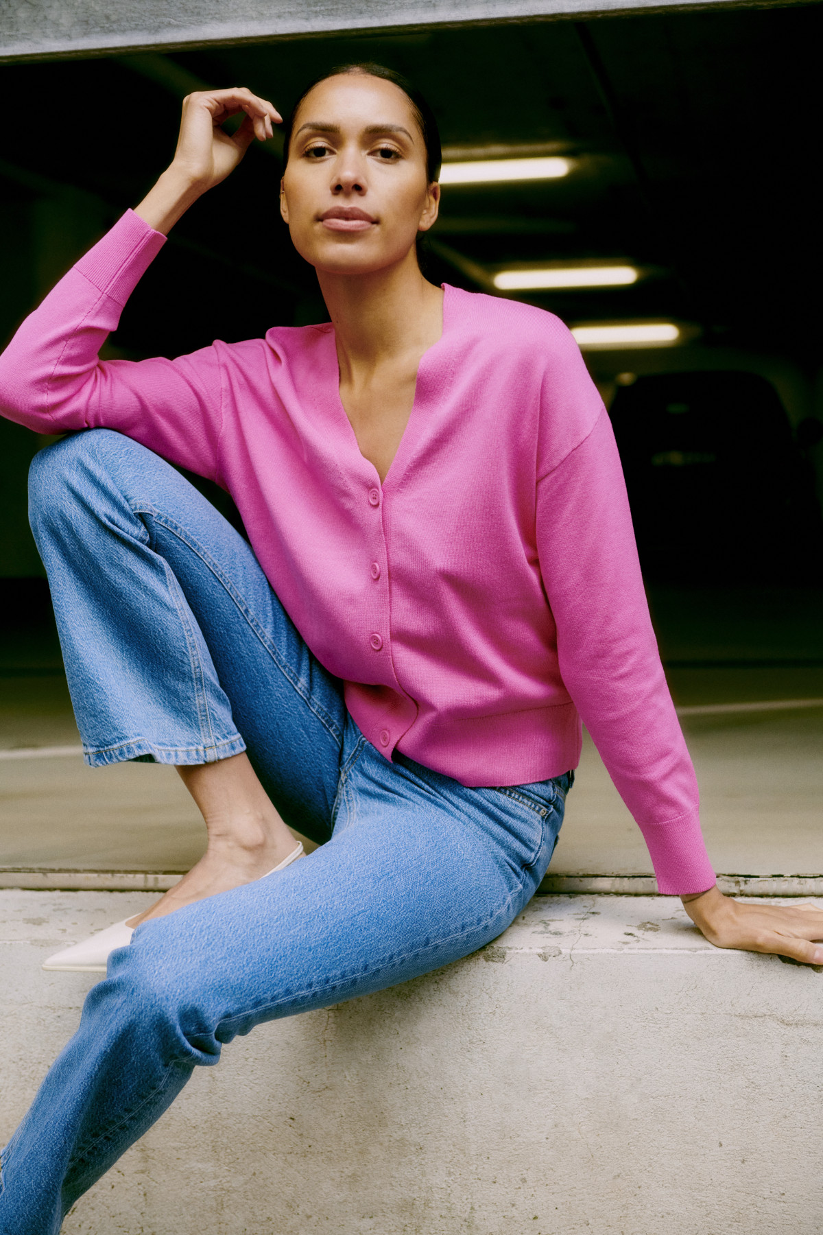 B.YOUNG CARDIGAN 8583 MORLA ROSE E26  (2)