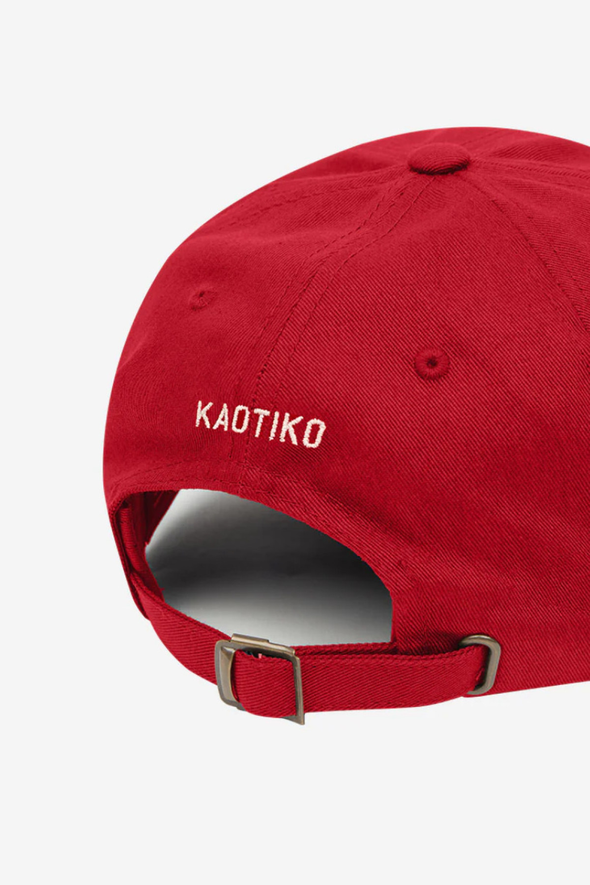 Casquette Coffee Culture Rouge Accessoires Kaotiko (2)