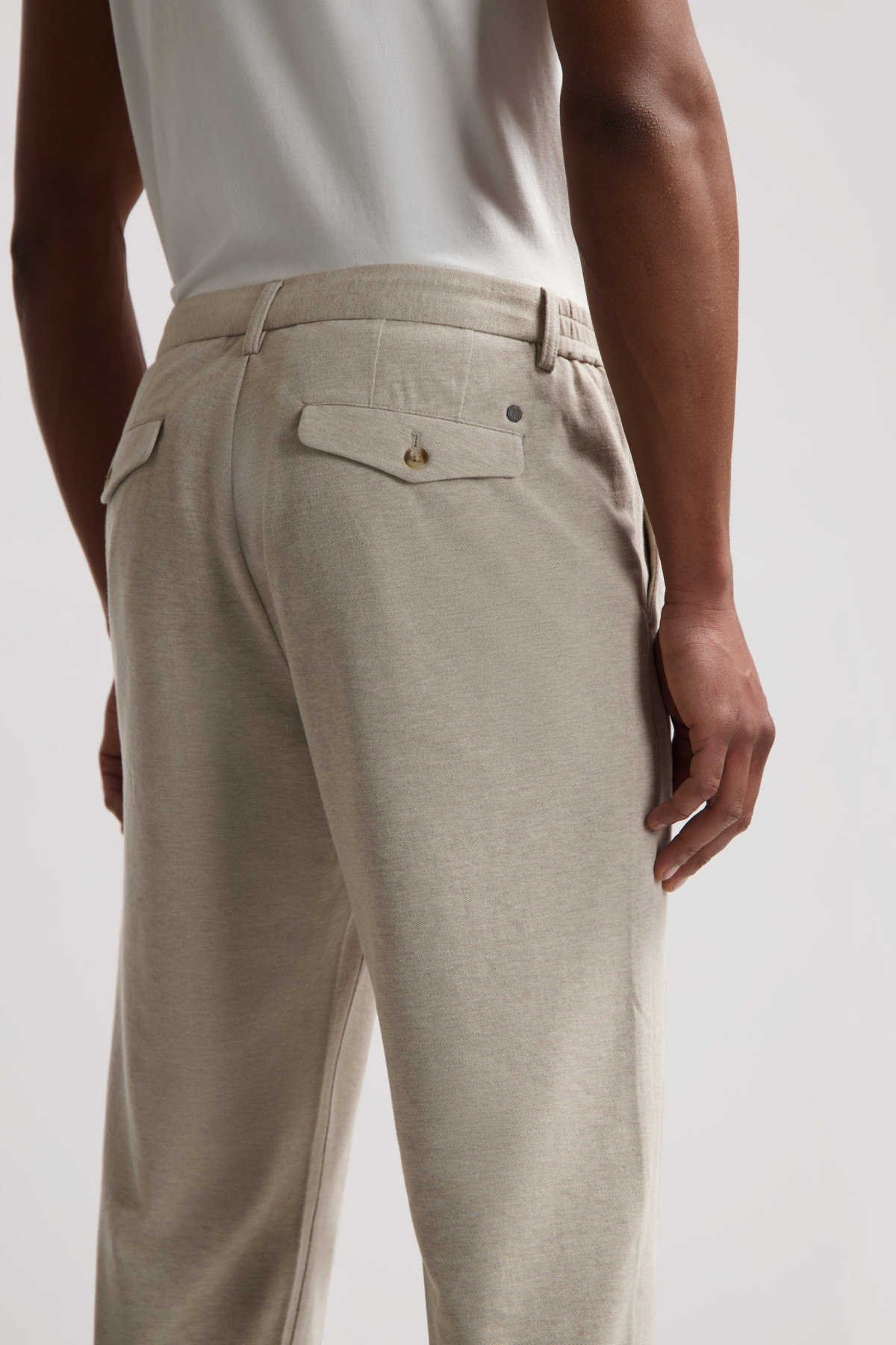 dstrezzed pantalon logan pique beige (5)