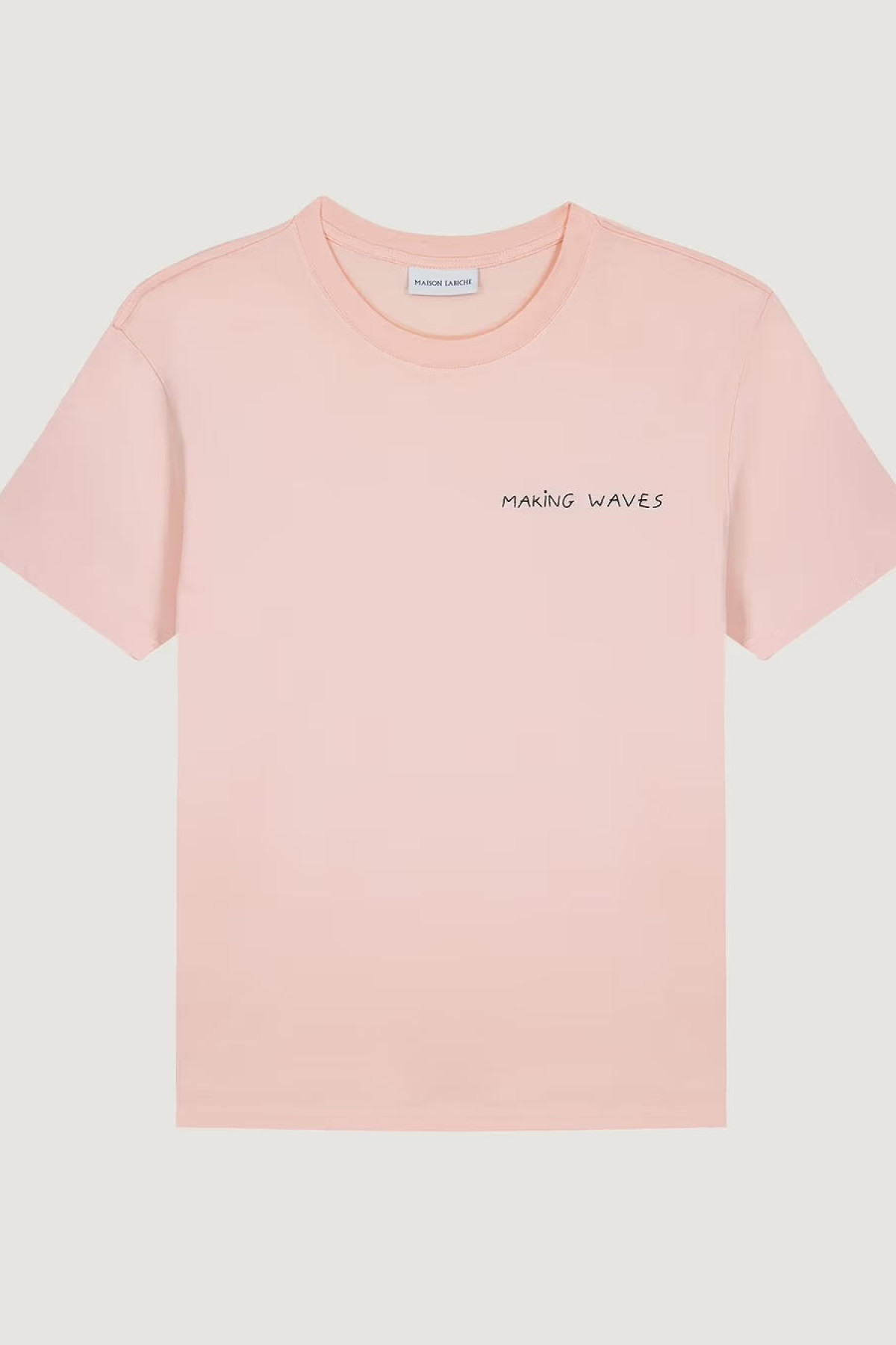 maison labiche t-shirt popincourt making waves rose (1)