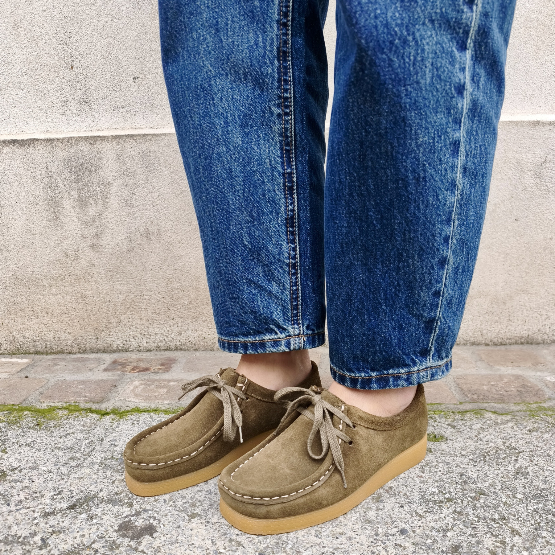 otherstep derbies style clarks kaki serraje trebol bee (5)