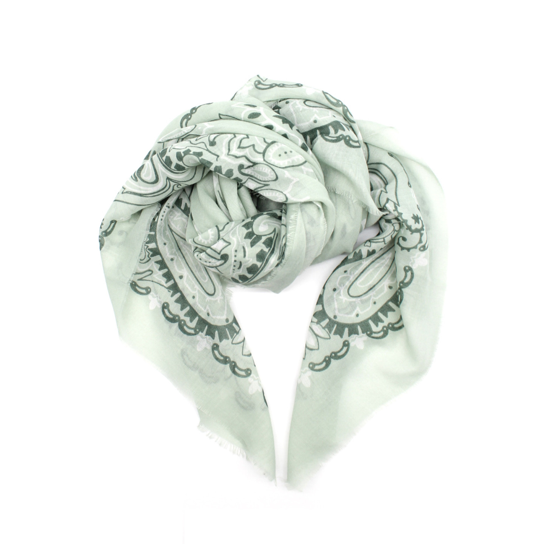chummy foulard modele axel vert motif bandana (1)