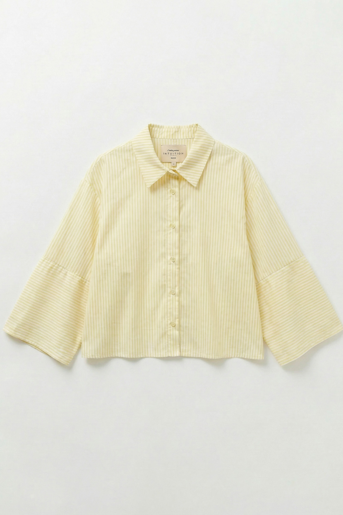 chummy chemise rayée jaune 797 (1)