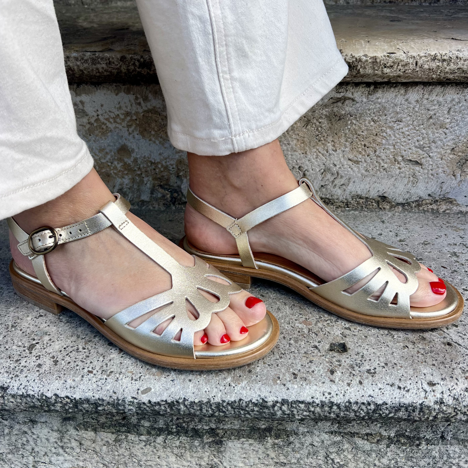 sandales minka kady vichy 2119 or  (3)