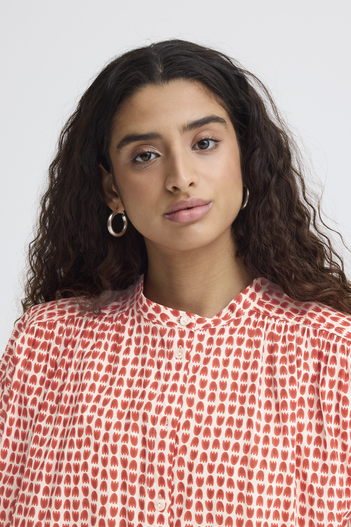 IHLUMMA SHIRT FIERY RED 20125631 (3)