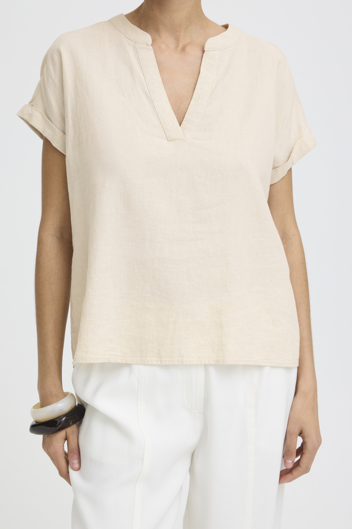 B YOUNG TOP FALLAKA BEIGE 20818823  (2)