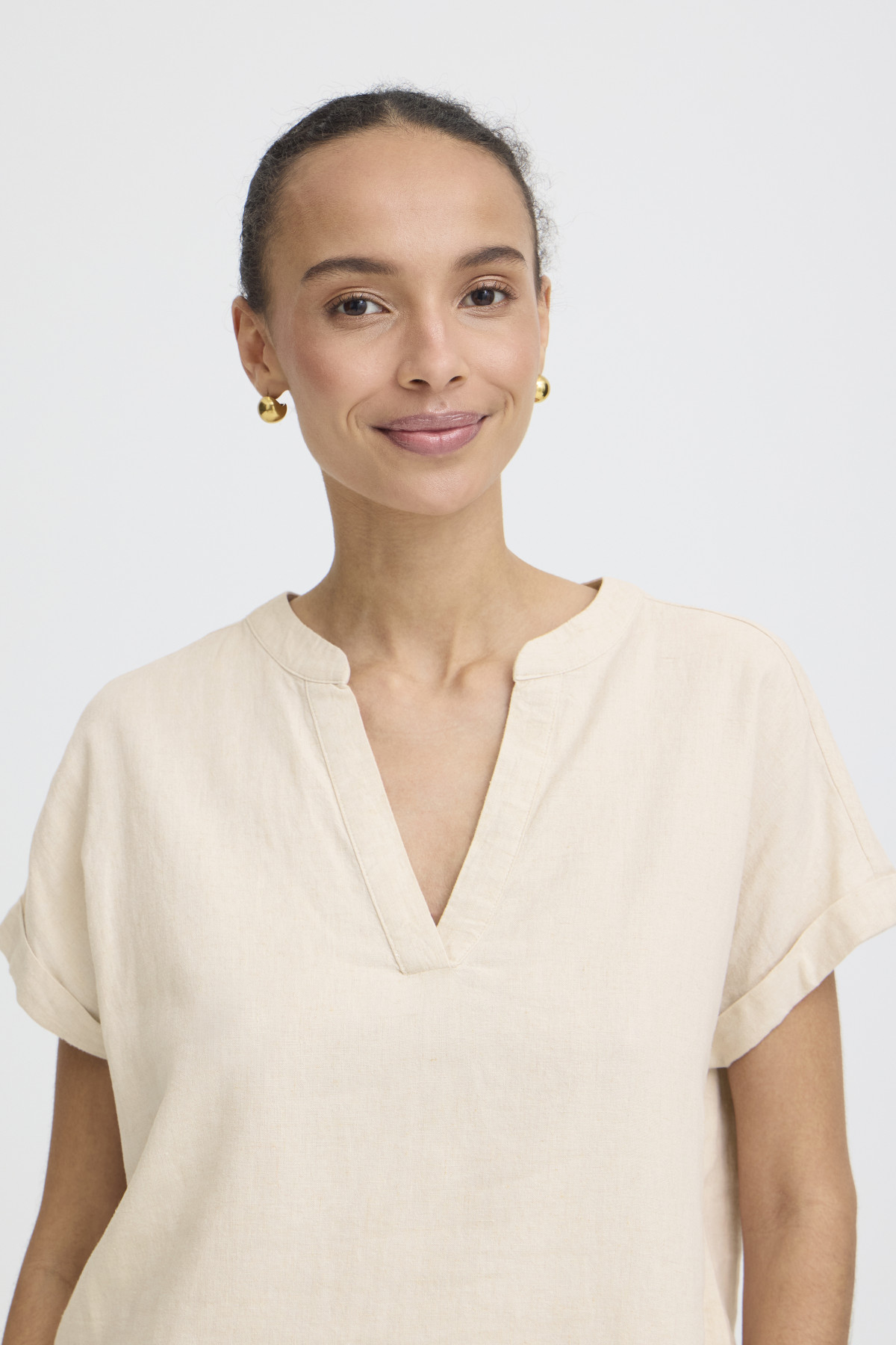 B YOUNG TOP FALLAKA BEIGE 20818823  (3)