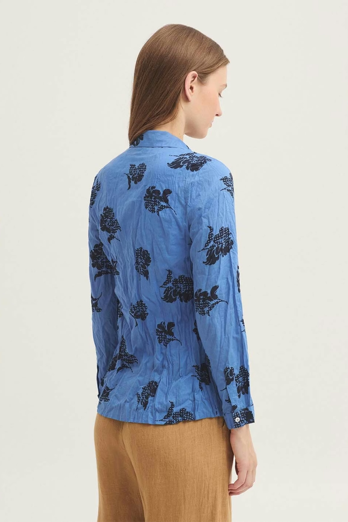 CHEMISE NICE THINGS PALOMA DOTS AND FLOWERS BLEUE (2)