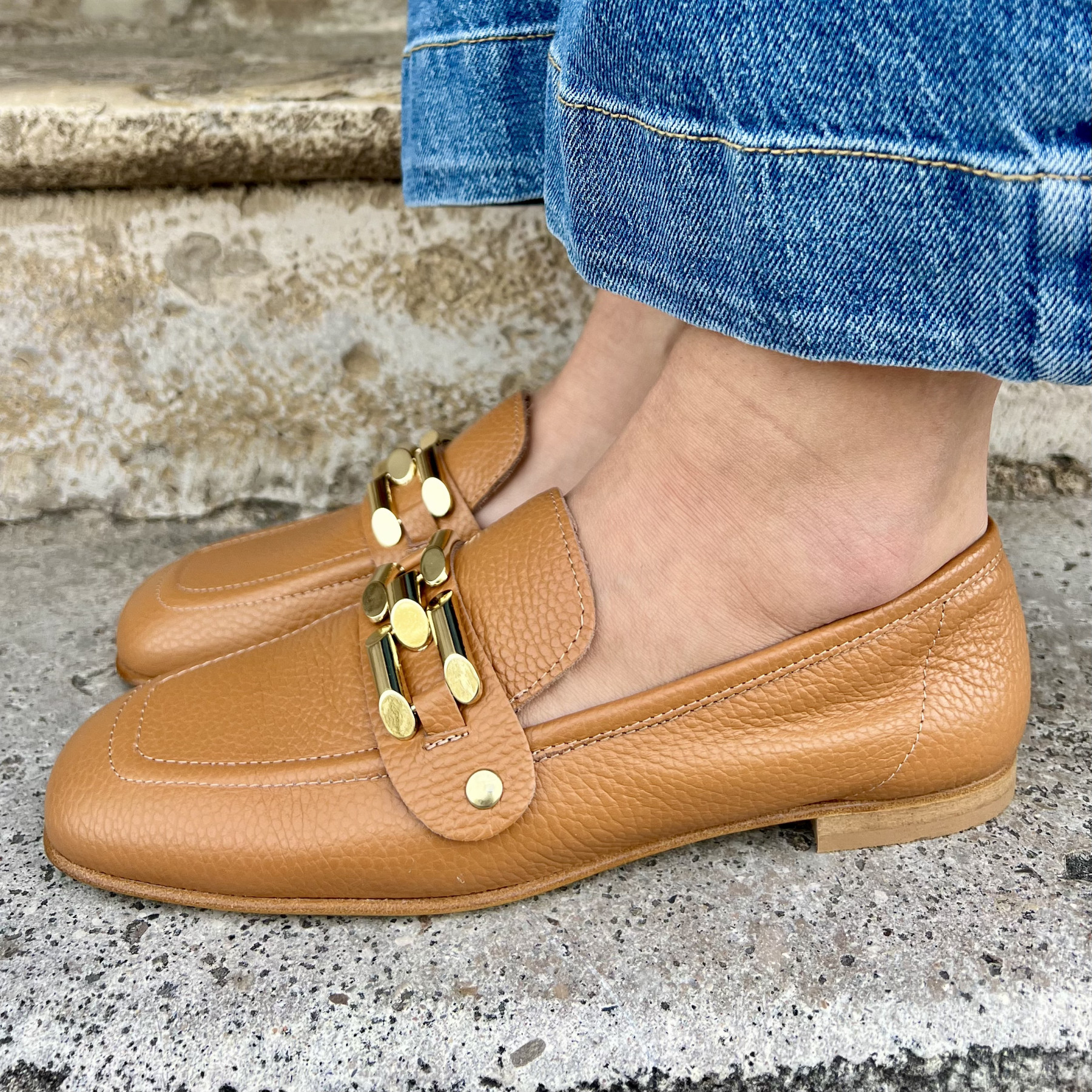 PAOYAMA MOCASSINS MINA CUOIO E26 (4)