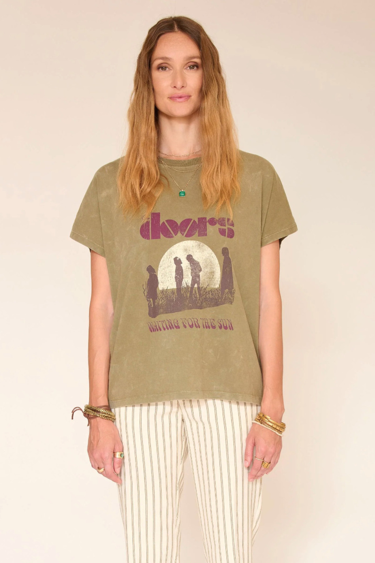 Tshirt - TREMPY.DOORS-KAKI MKT STUDIO (1)