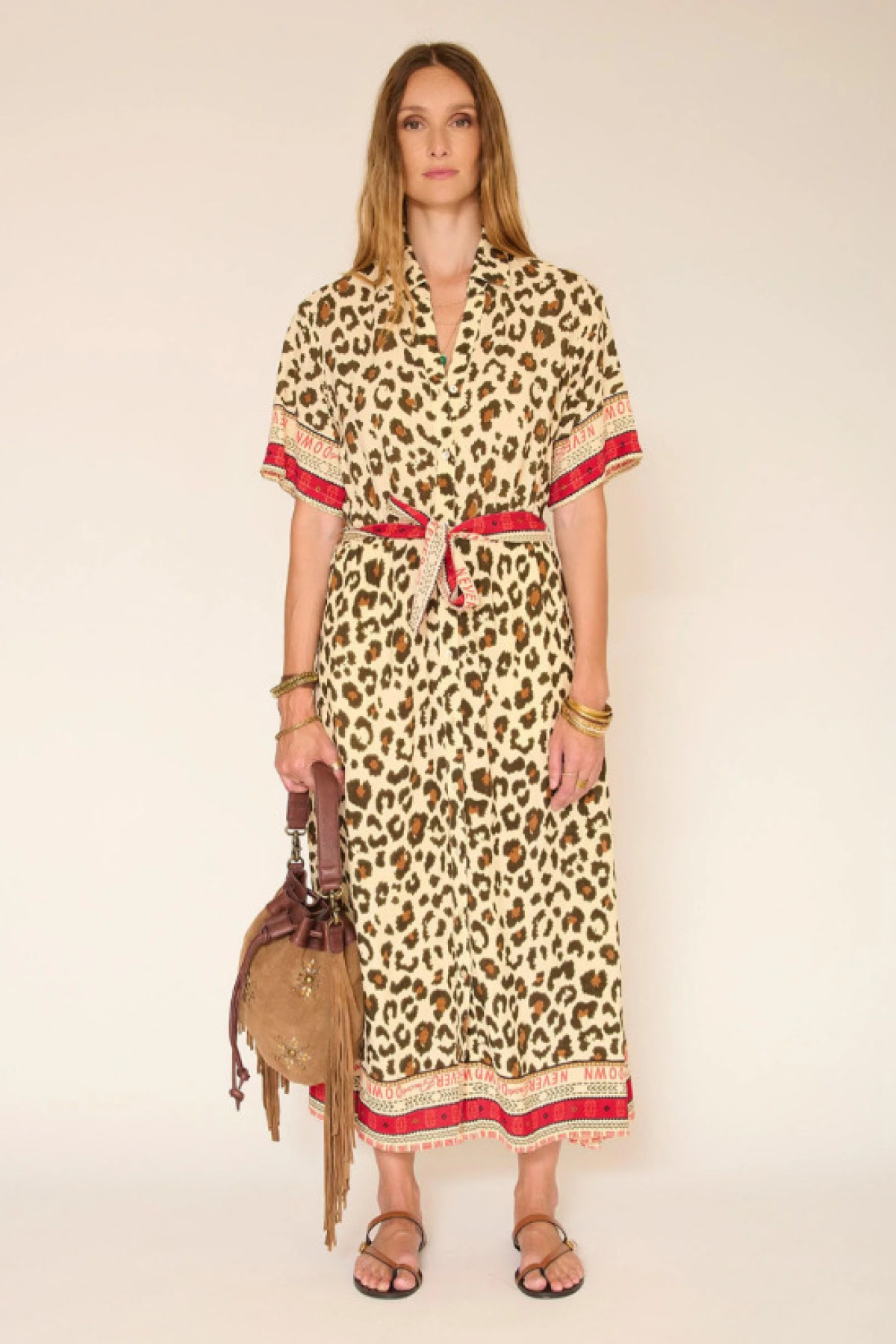 MKT STUDIO Robe - ROXANE-NATURAL (1)