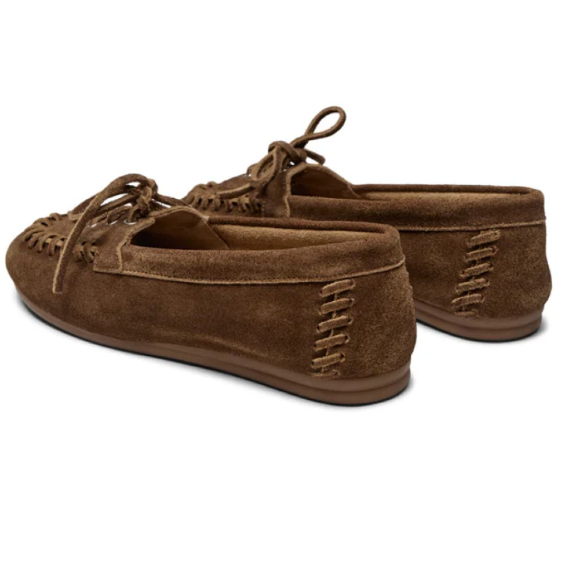 PAVEMENT MOCASSIN ZAKIA BROWN SUEDE (3)