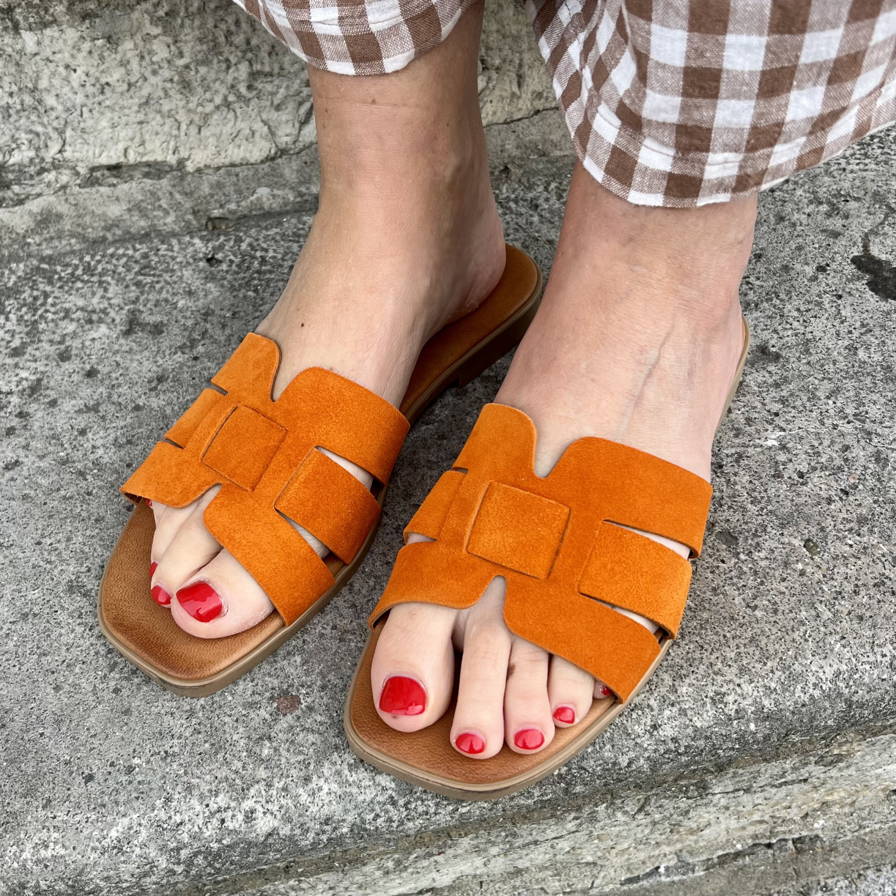 DONNA LUCCA SANDALES 201 ARANCIO (4)