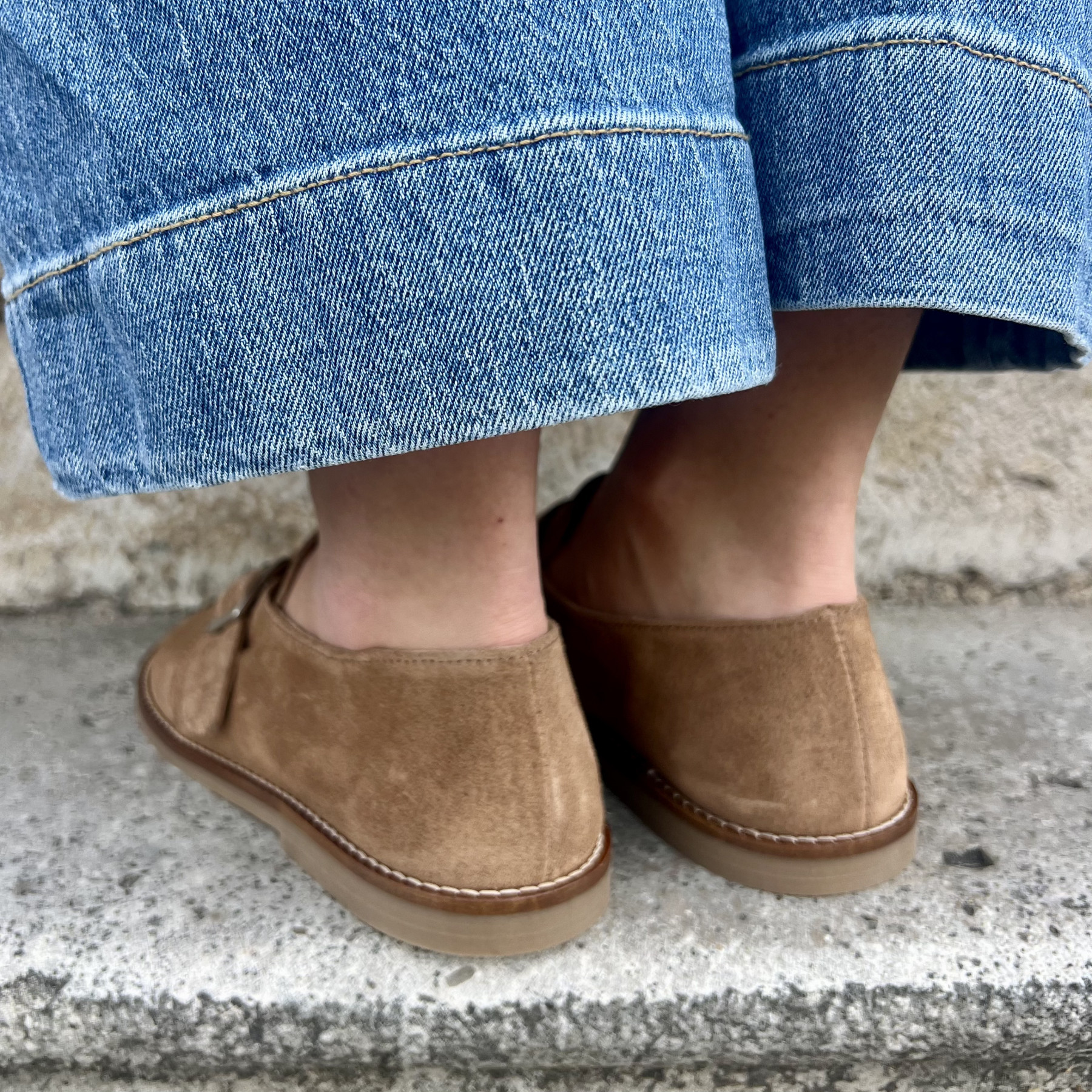 PAVEMENT KEISA TAN SUEDE (3)