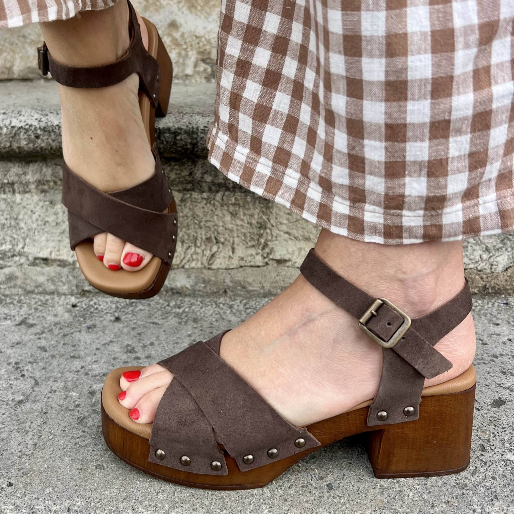 SEMERDJIAN SANDALES A TALONS MICOL CROSTA TABACCO (2)