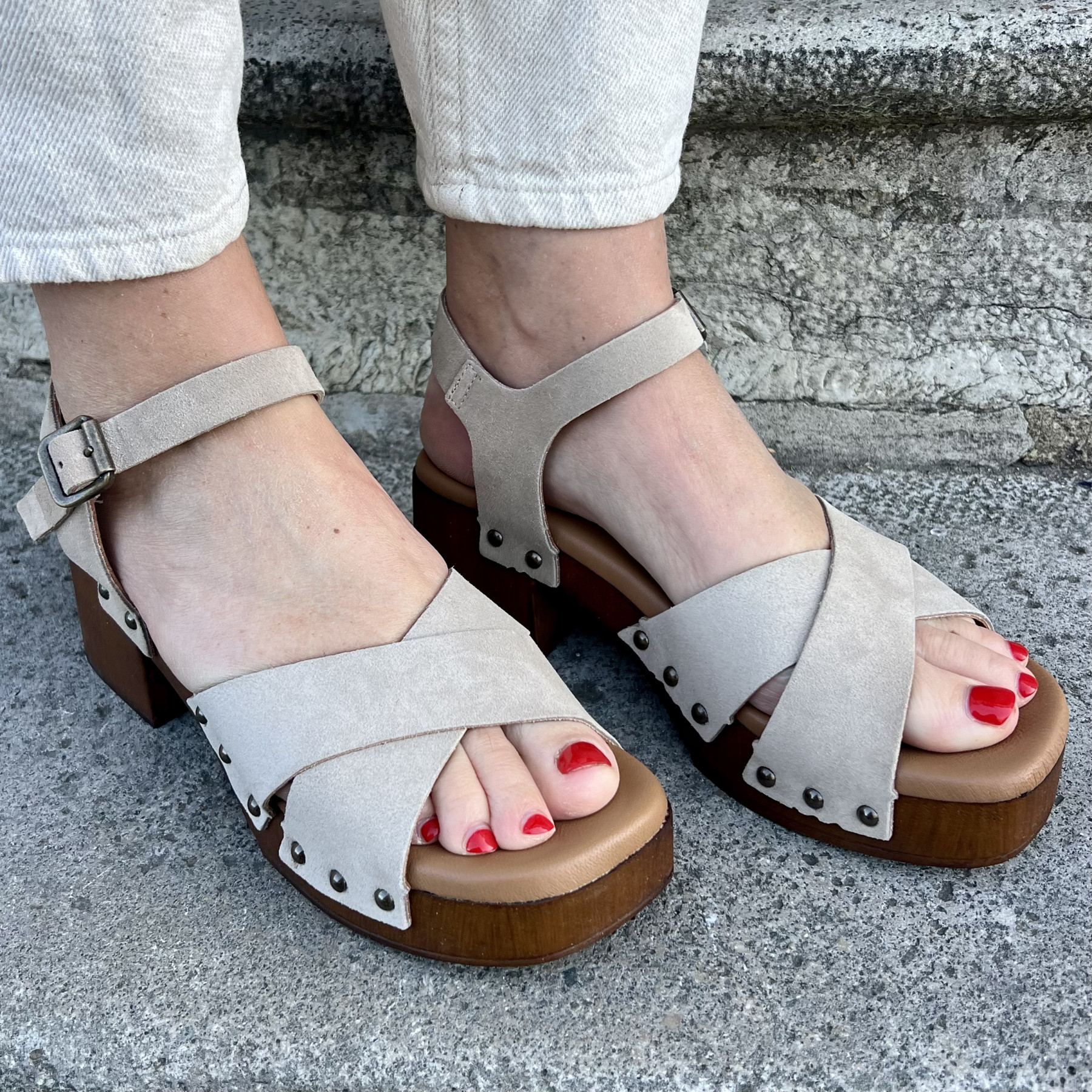 semerdjian sandales à talons micol beige (4)