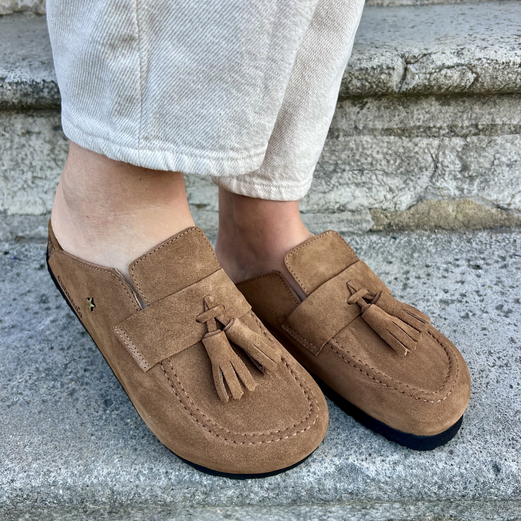 CUBANAS MULES MARIA BEIGE 751 (5)