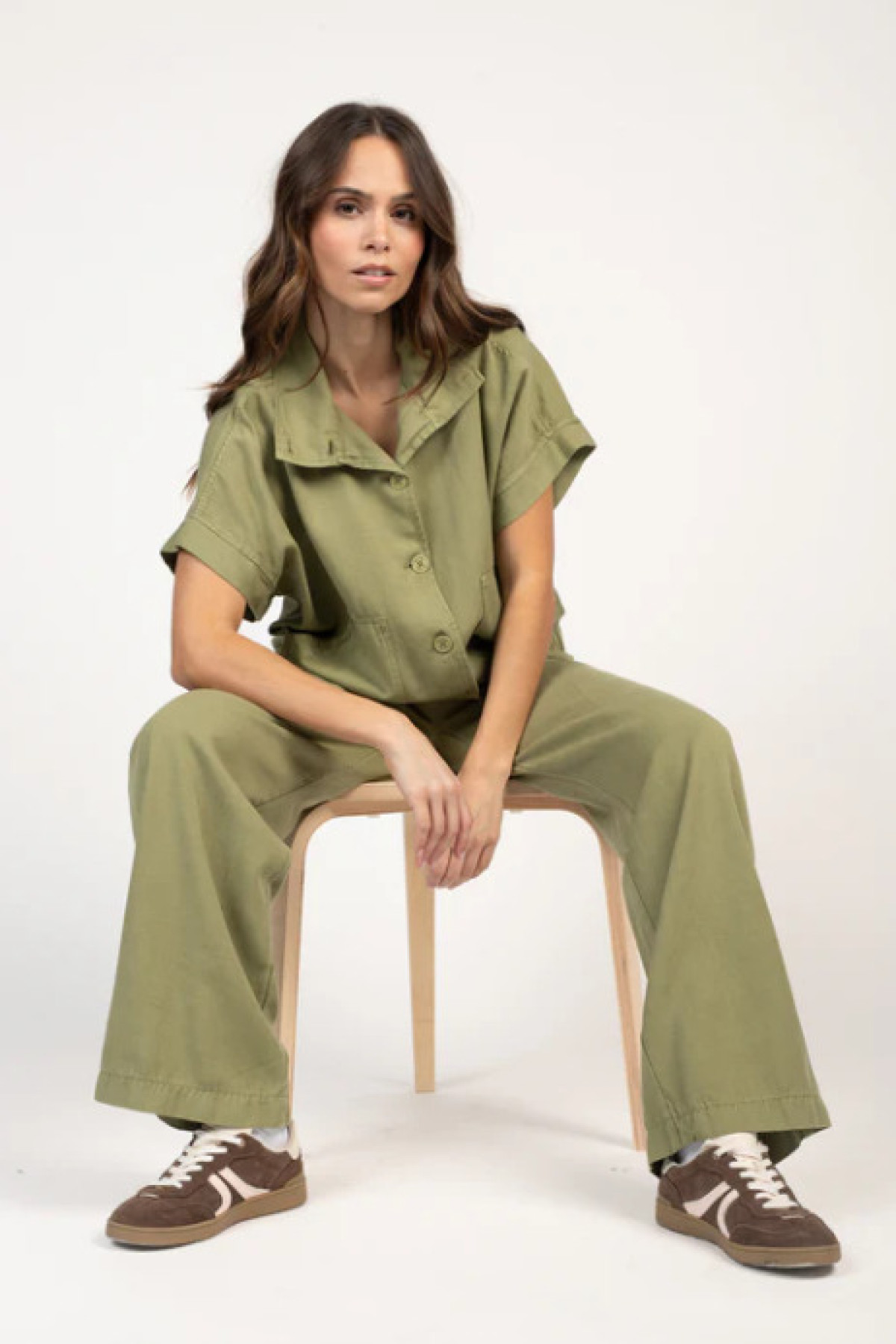 PAKO LITTO VESTE SANS MANCHES ELLIOT VERT (1)