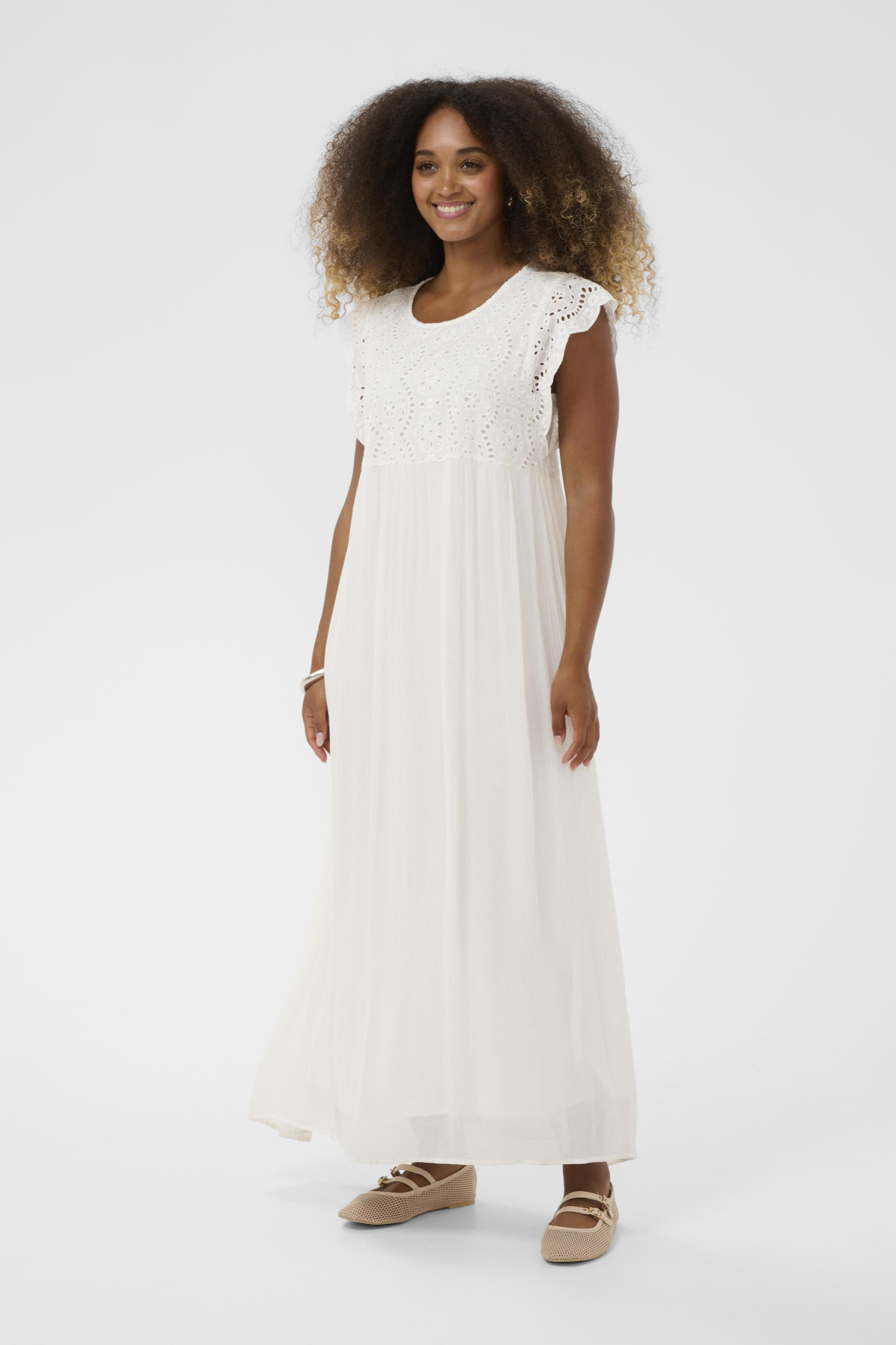 CREAM ROBE ZITA BLANCHE 10614770 (2)