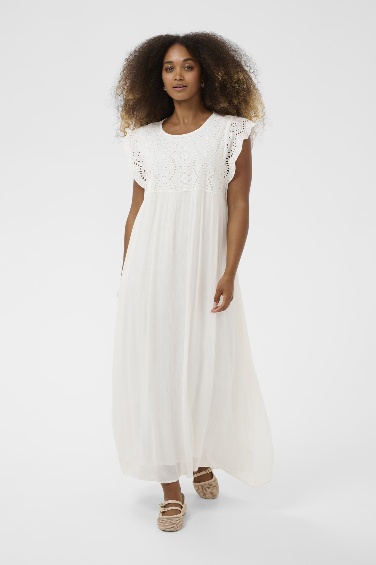 CREAM ROBE ZITA BLANCHE 10614770 (4)