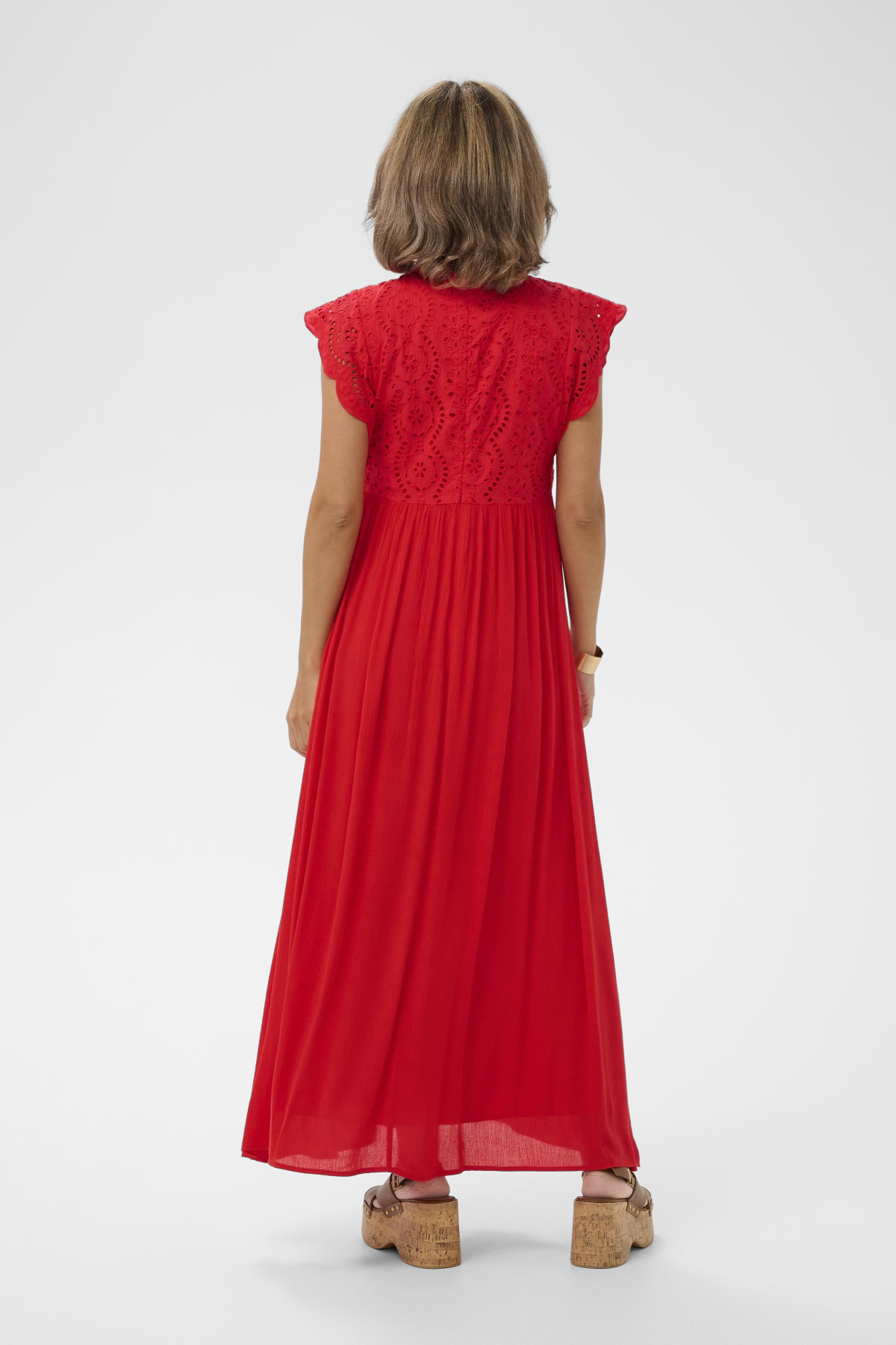 cream robe zita rouge 10614770 (4)