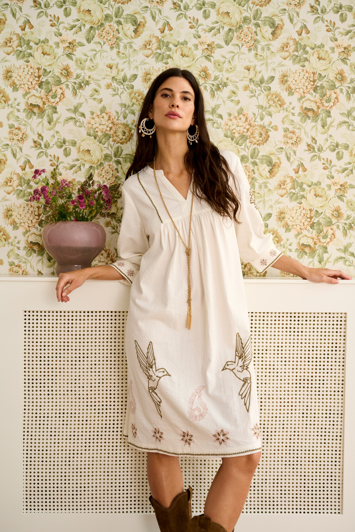 CREAM ROBE ROSETTA 4774 (2)