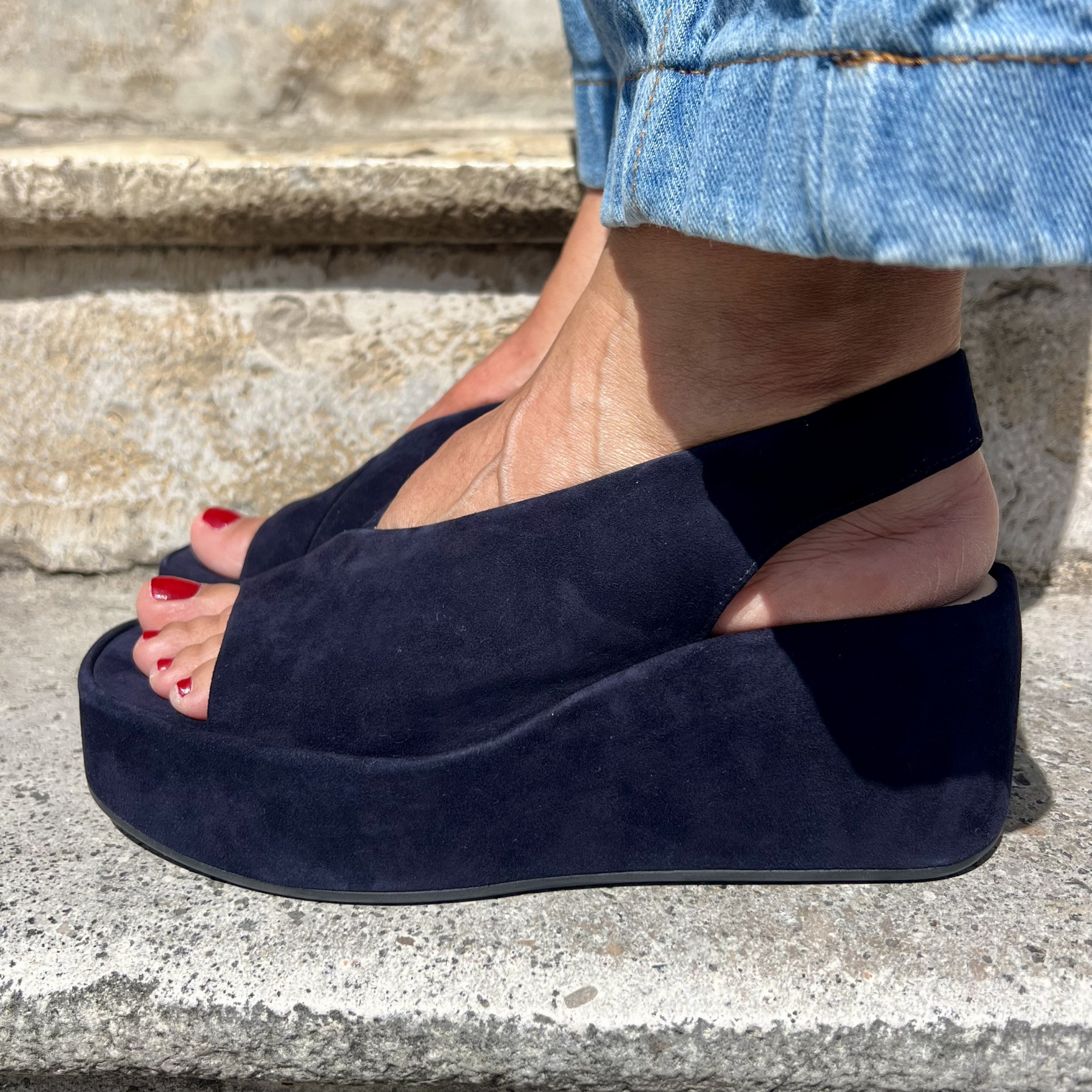 SANDALE HOGL 2522 BLEU  (3)