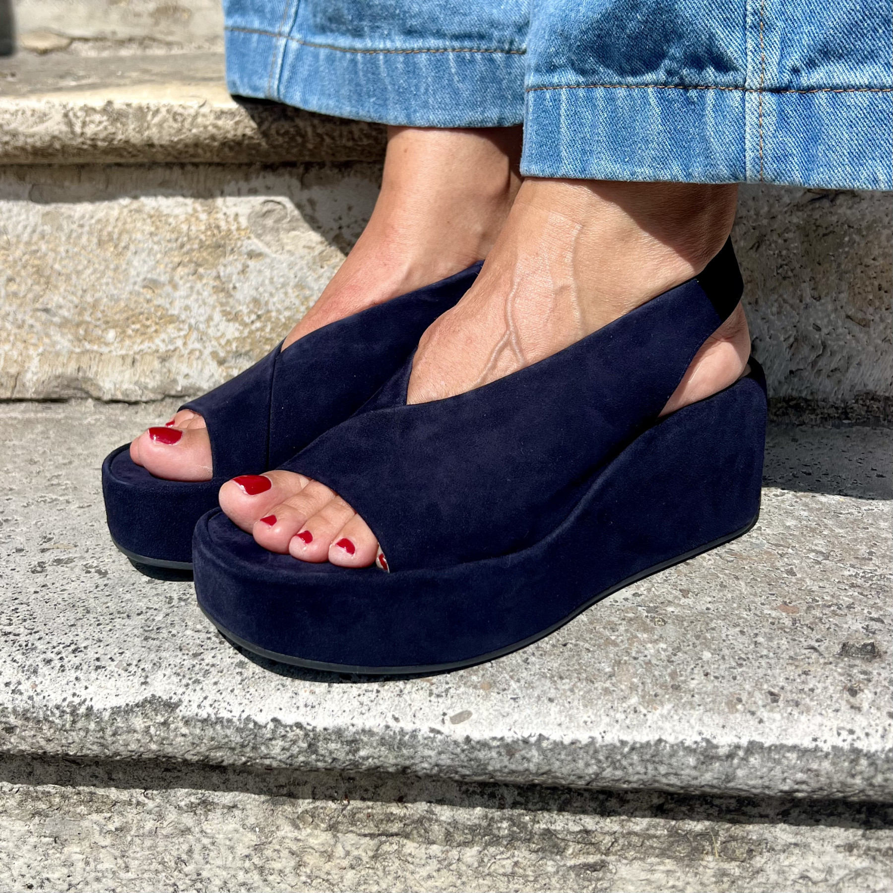 SANDALE HOGL 2522 BLEU  (4)