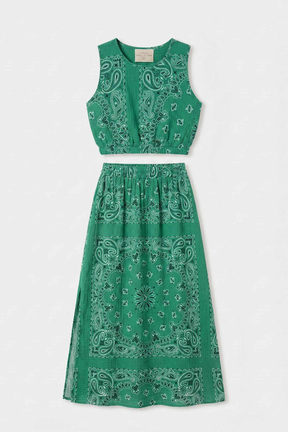 ensemble mila en gaz de coton 5406 (1)