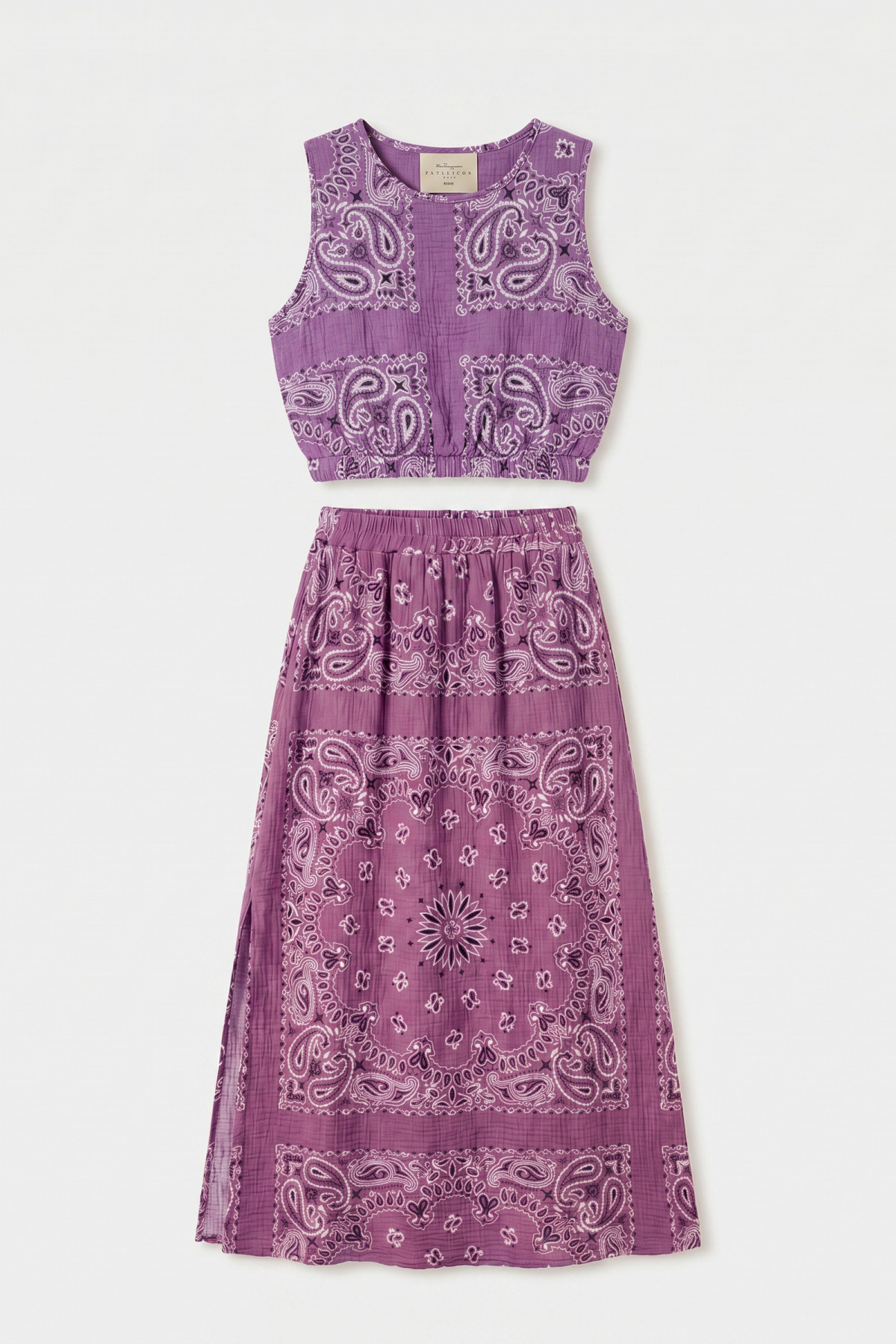 ensemble mila en gaz de coton 5406 (1)