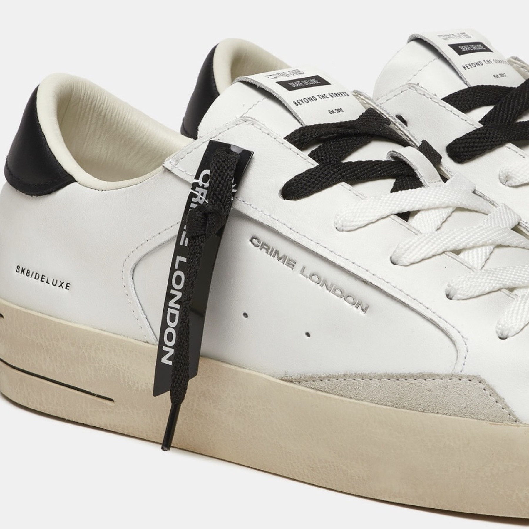 crime london basket sk8 deluxe tout blanc (4)