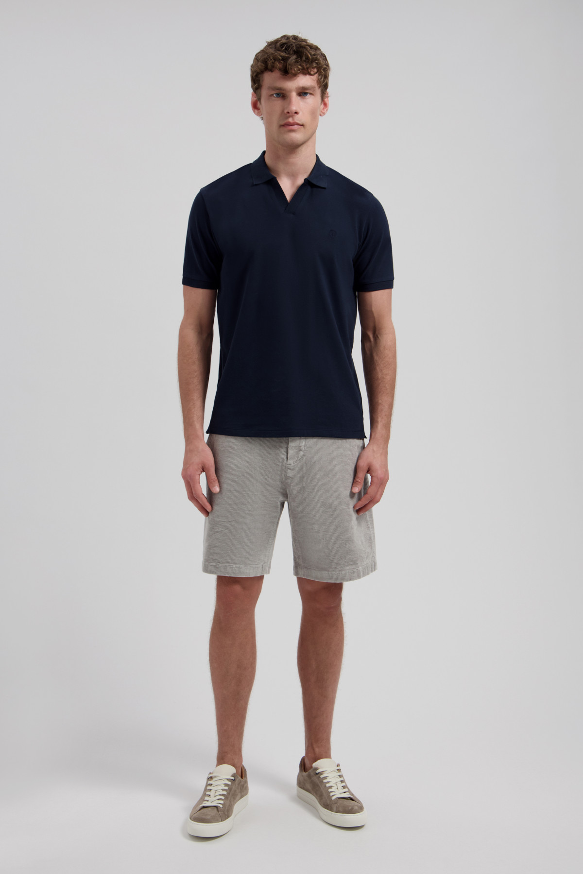 The Bowie V-Neck Polo (2)