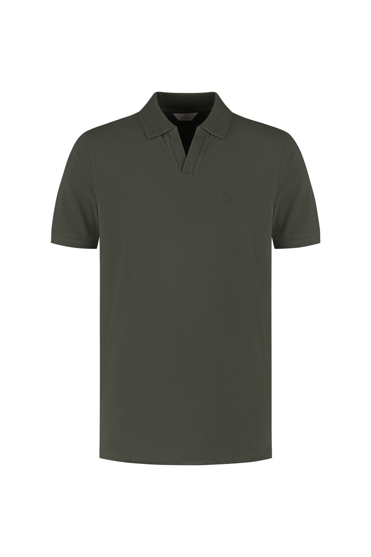 The Bowie V-Neck Polo kaki (5)