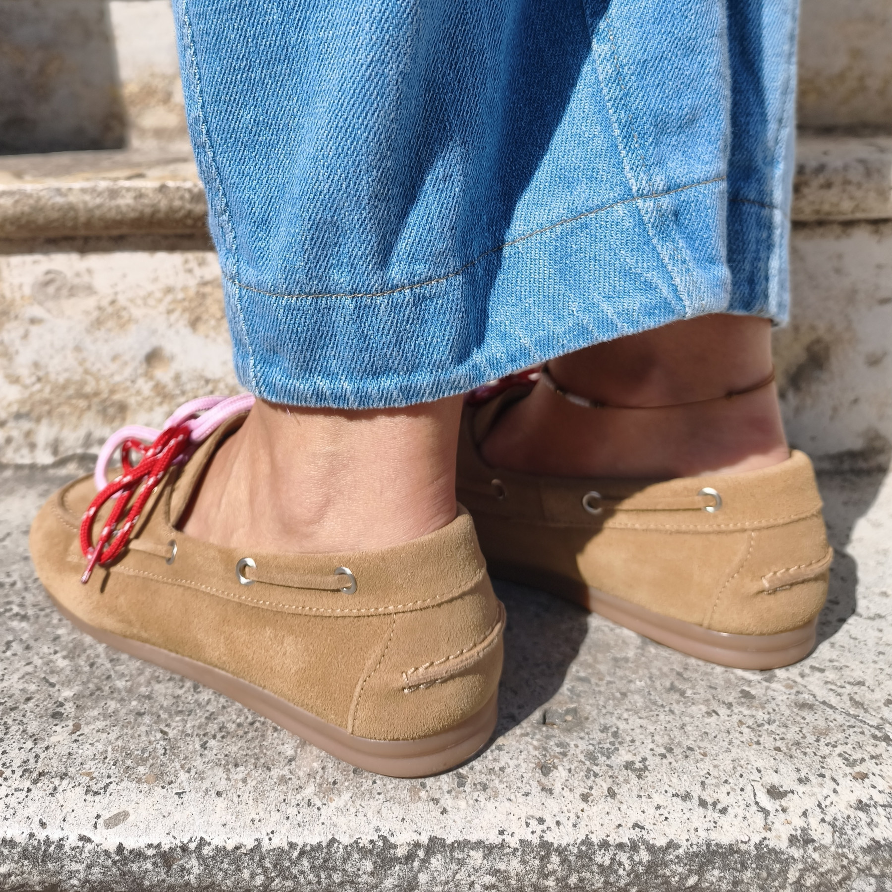 pavement mocassin pamarin lace taupe  (4)