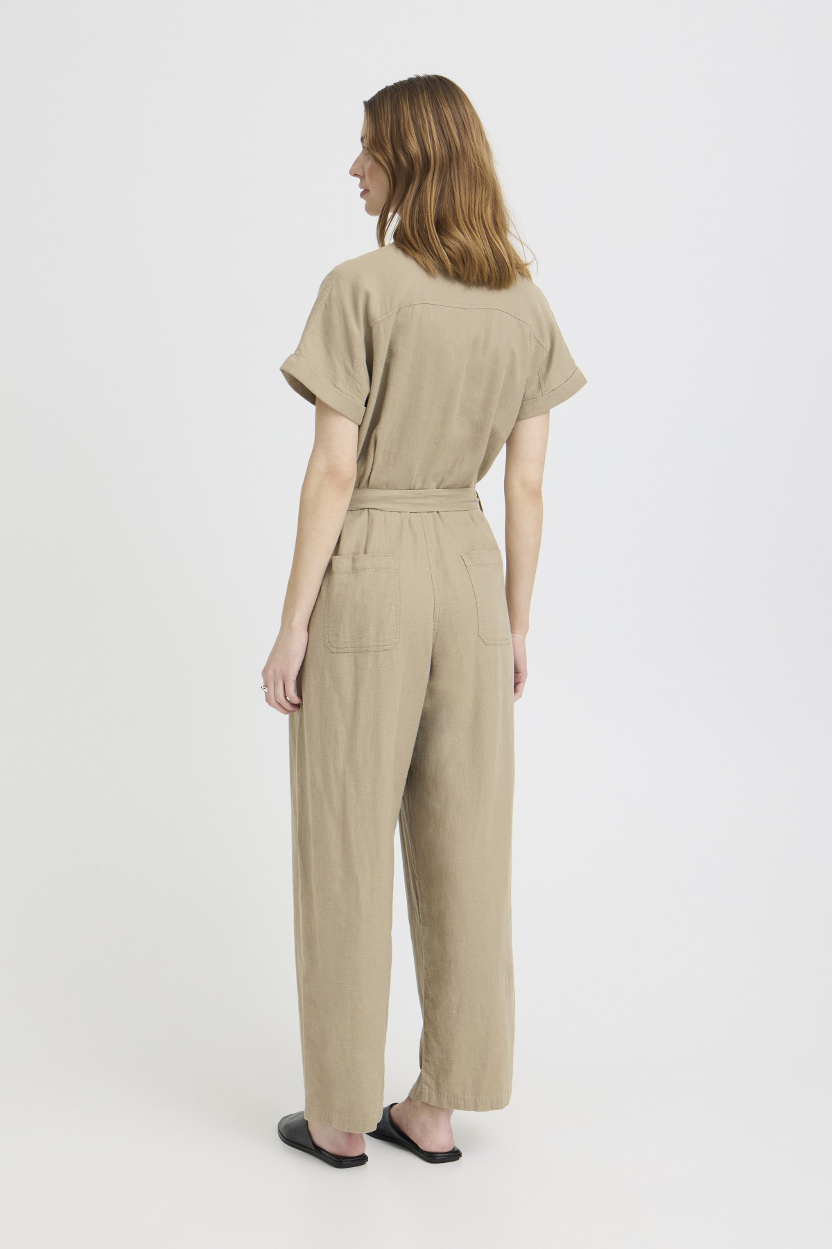 ichi combinaison linno beige  (2)