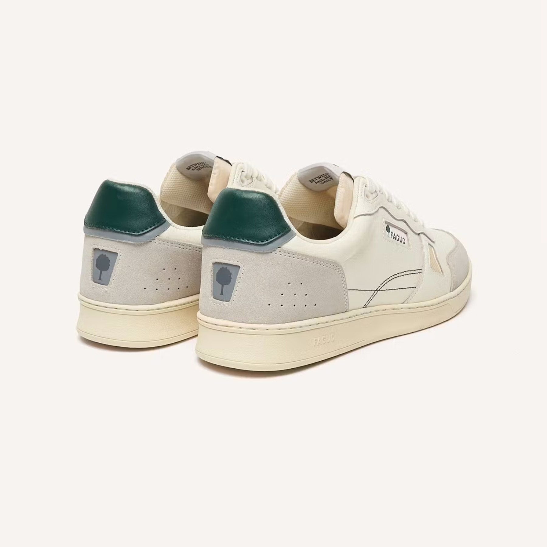 faguo basket commute blanc patch vert (4)