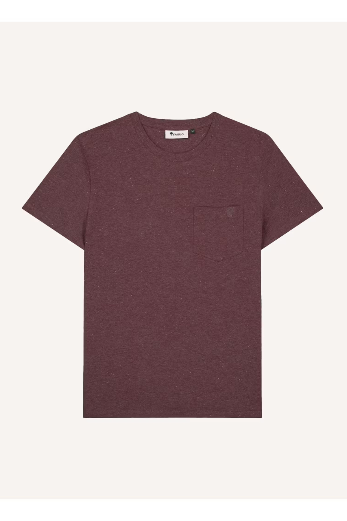 faguo t-shirt olonne mauve (1)