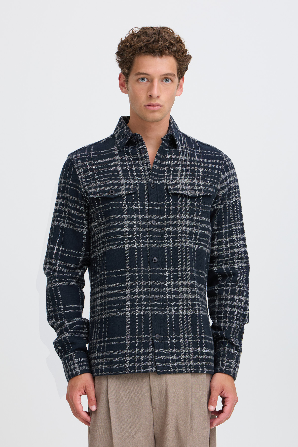 casual friday chemise perez noir (1)