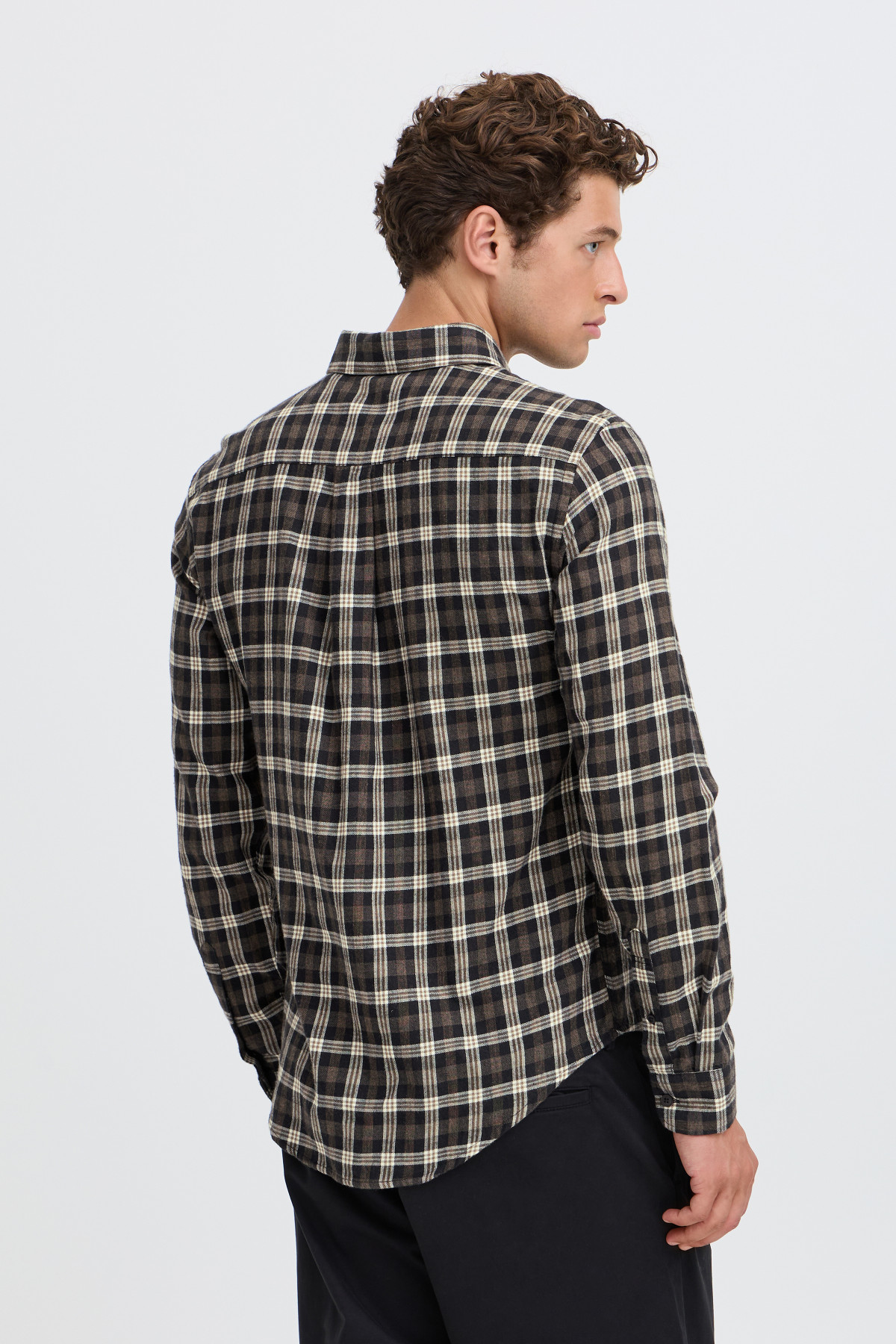 casual friday chemise jose marron (2)