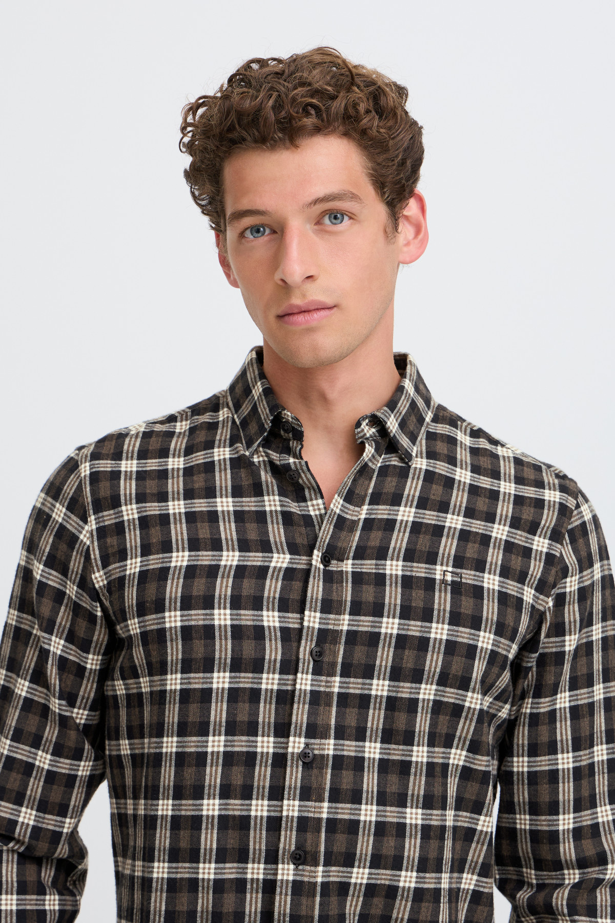 casual friday chemise jose marron (3)