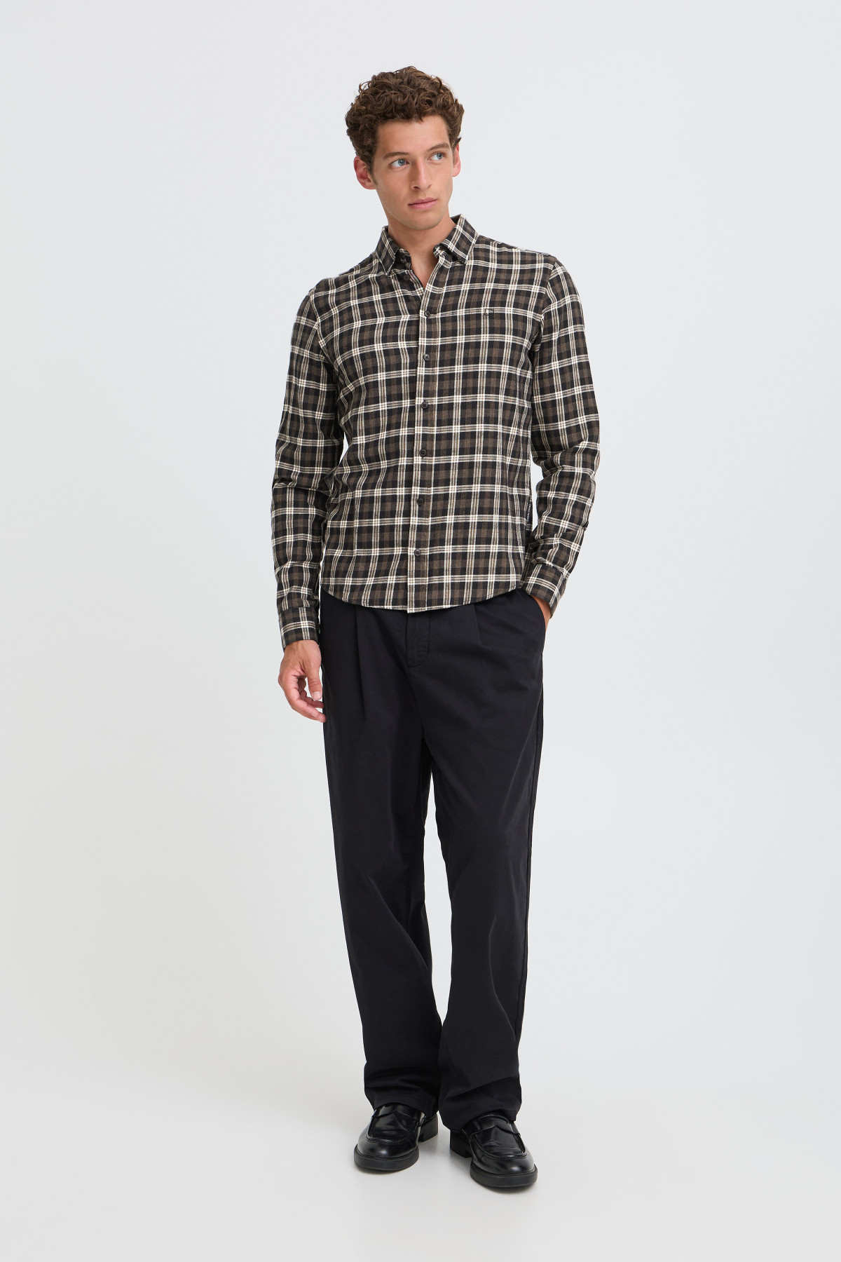 casual friday chemise jose marron (5)